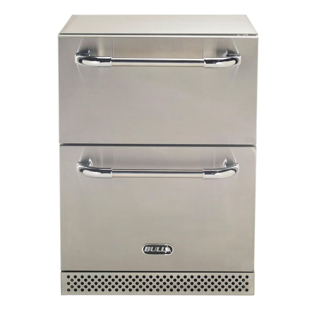 Bull 17400 Premium 24-Inch 5 Cu. Ft. Outdoor Rated Refrigerator Drawers | Buy at Novaselectes
