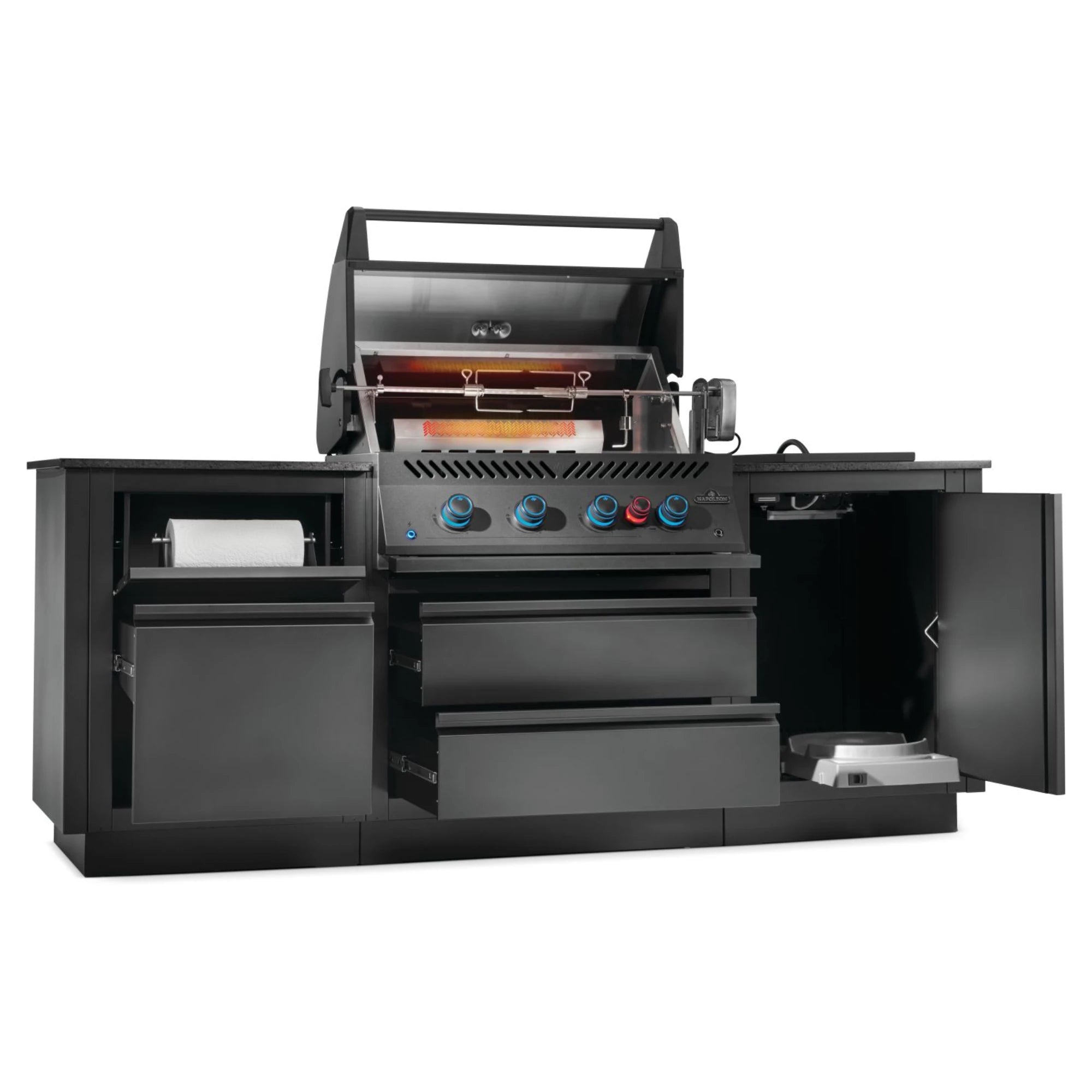 Napoleon Oasis 300 Outdoor Kitchen w/ Built-in 700 Series 32 Gas Grill | Novaselectes