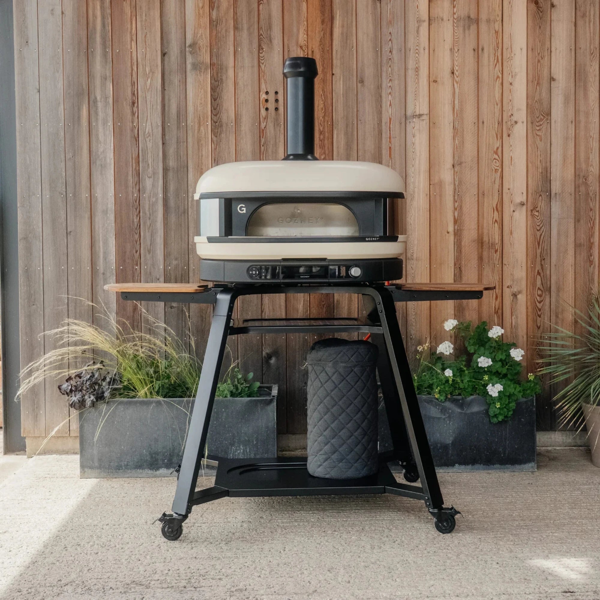 Gozney Dome XL Gen 2 Bone Dual Fuel Freestanding Outdoor Pizza Oven