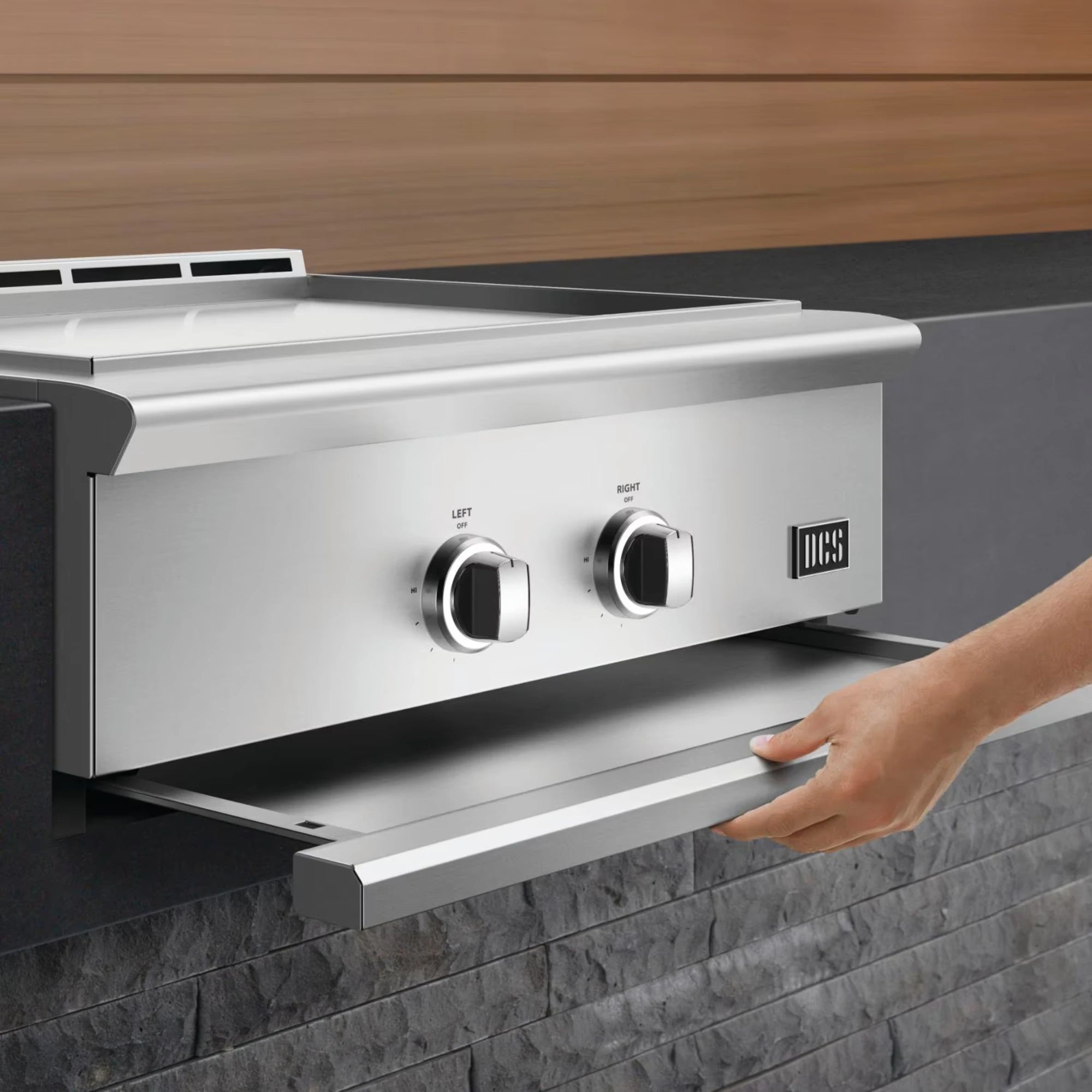 DCS Series 9 30-Inch Built-In Gas Griddle | Novaselectes