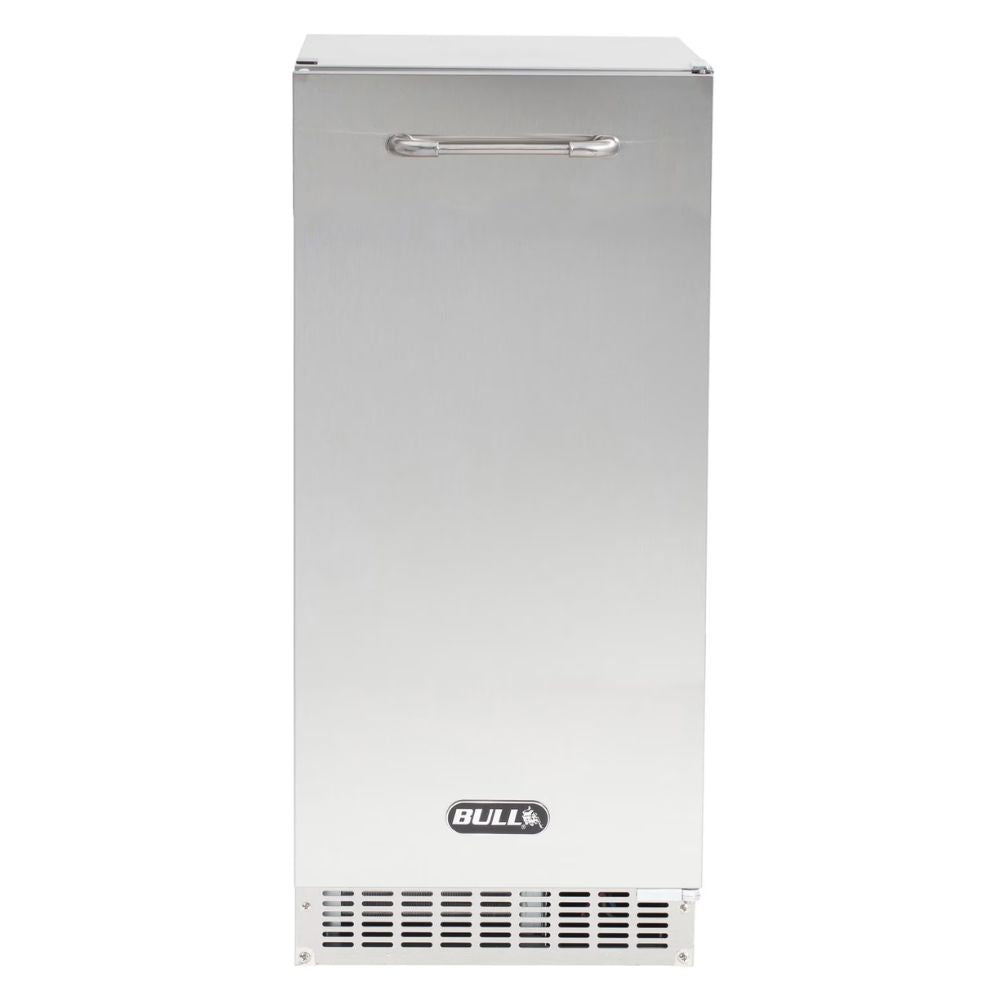 Bull 60 Lb. 15-Inch Outdoor Rated Commercial Ice Maker w/ Drain Pump | Buy at Novaselectes
