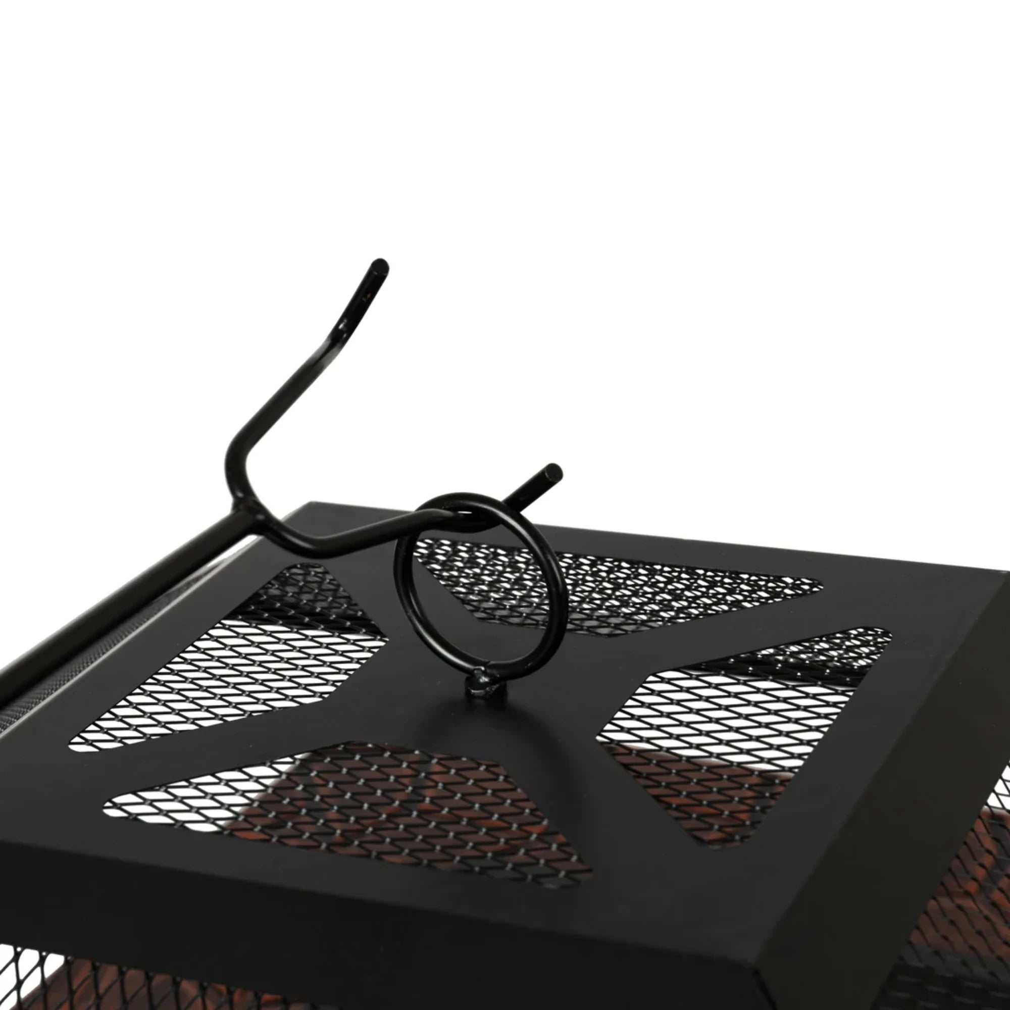 Well Traveled Living Foxdale Square Wood-Burning Fire Pit | Novaselectes