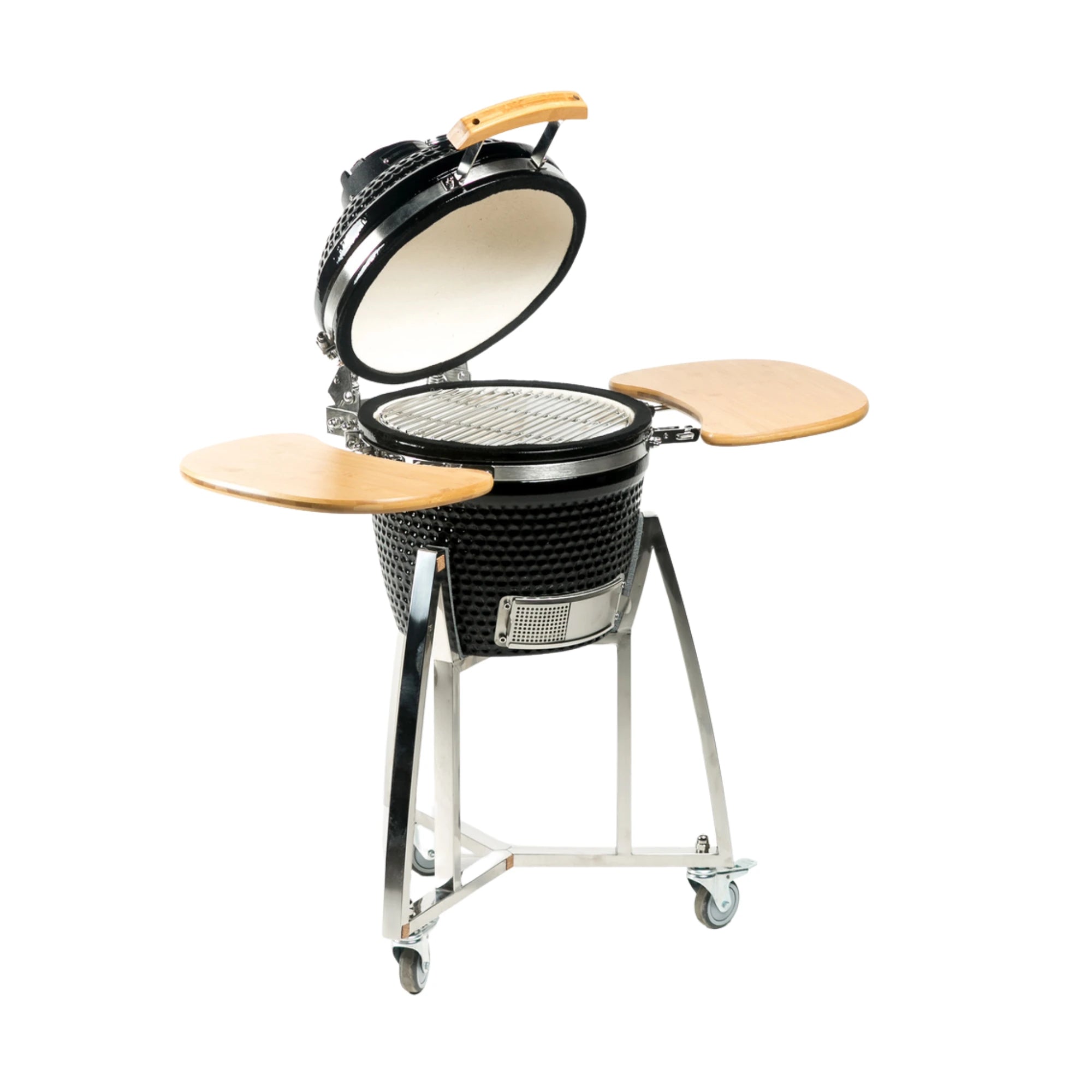 Kamado Argentino Pampa 16-Inches White Kamado Grill | Novaselectes
