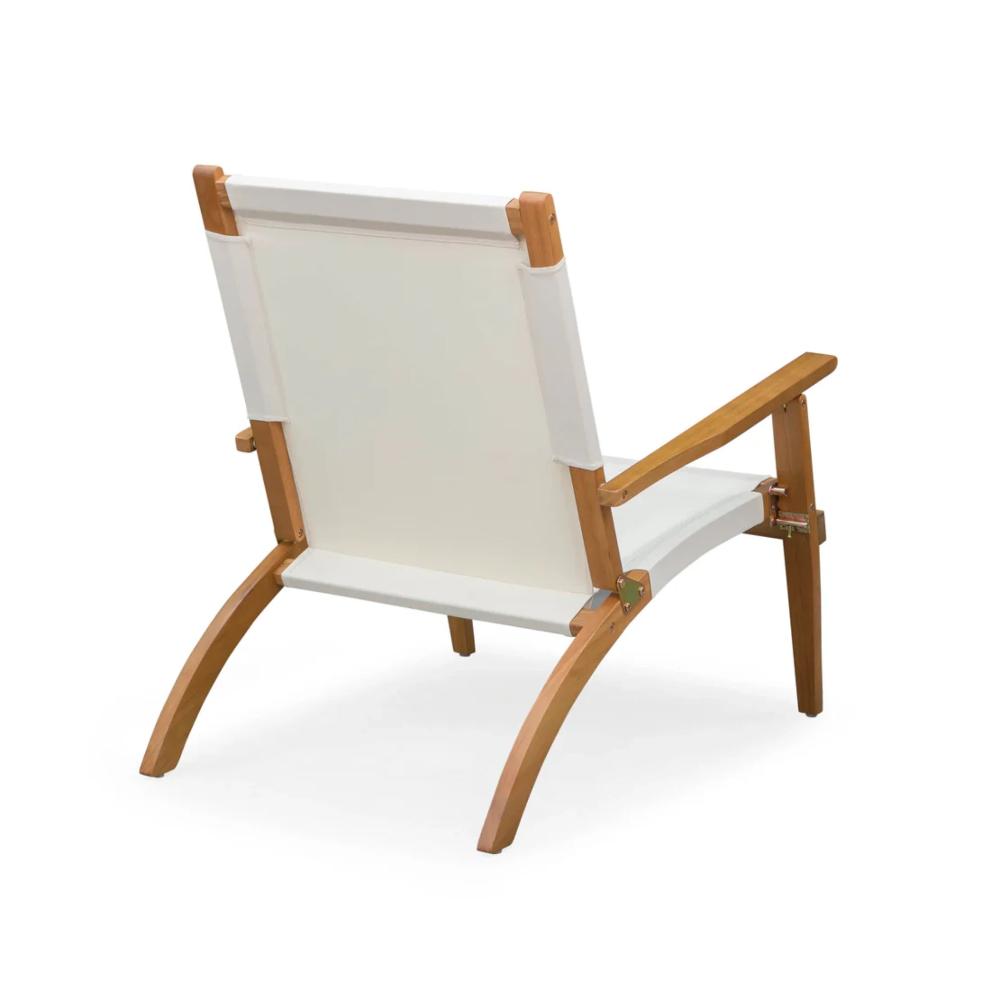 Well Traveled Living Walker Outdoor Wooden Folding Lounge Chair | Novaselectes