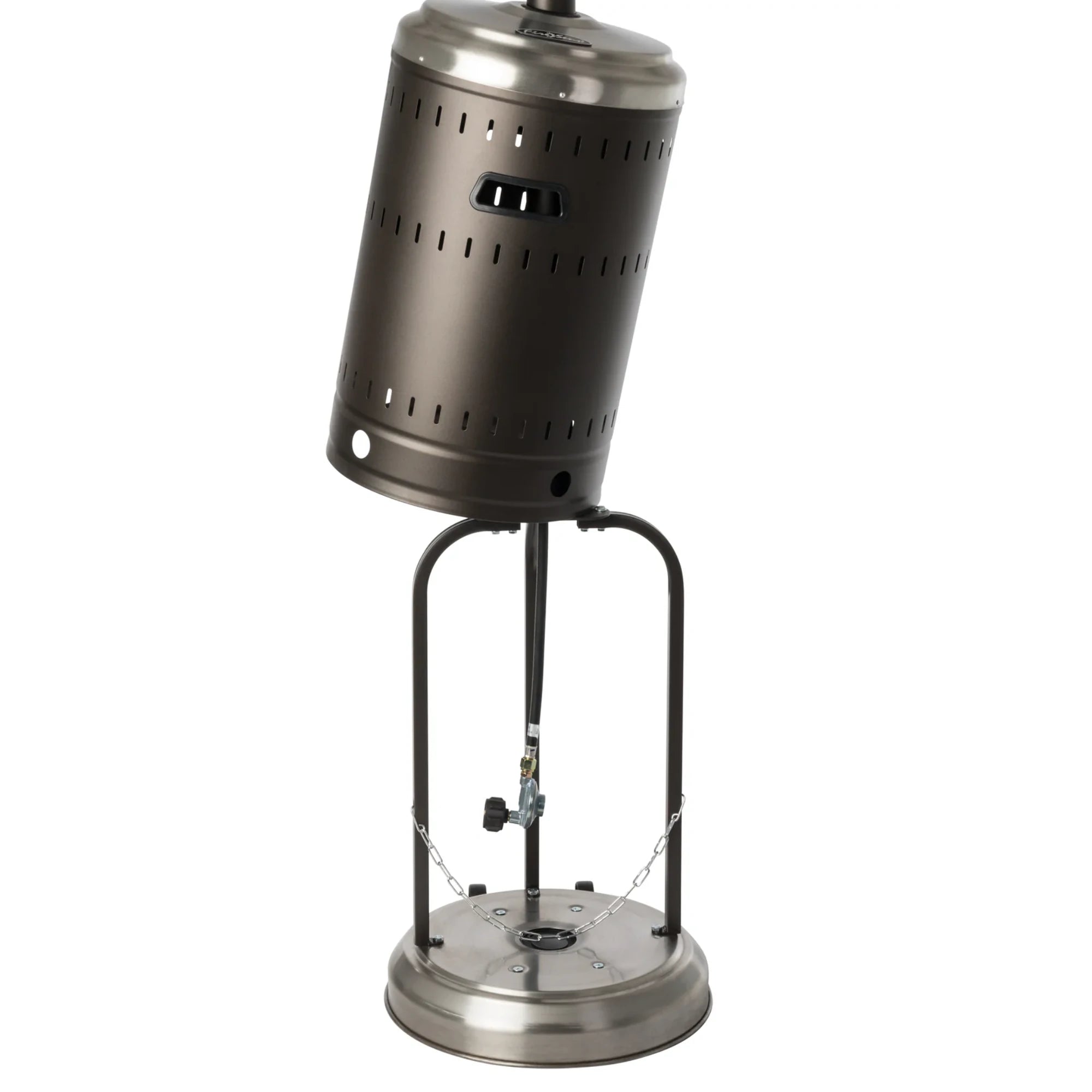 Well Traveled Living Ash & Stainless Steel Finish Propane Gas Patio Heater | Novaselectes
