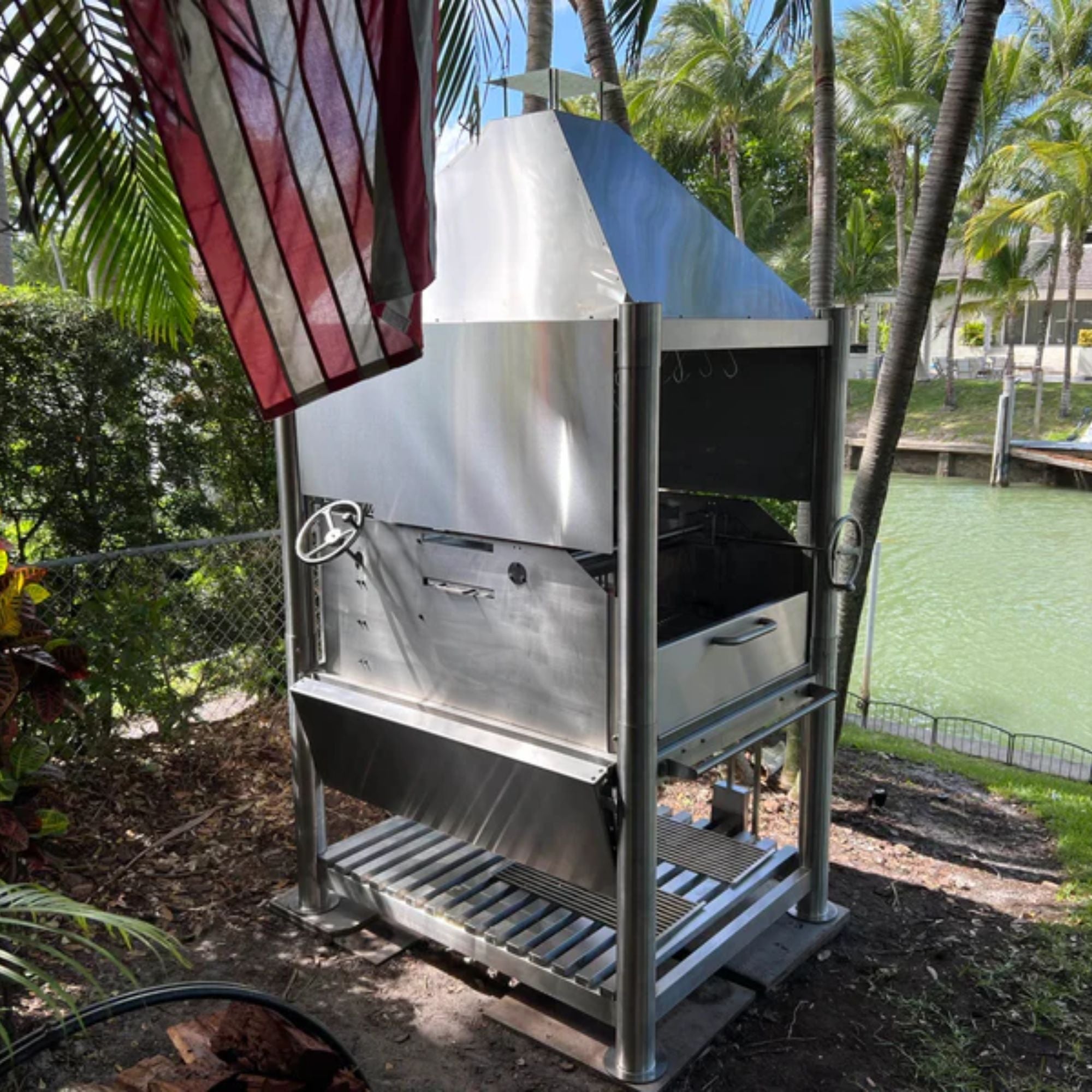 Tagwood BBQ62SS Stainless Steel Wind Guard for BBQ12SS Grill | Novaselectes