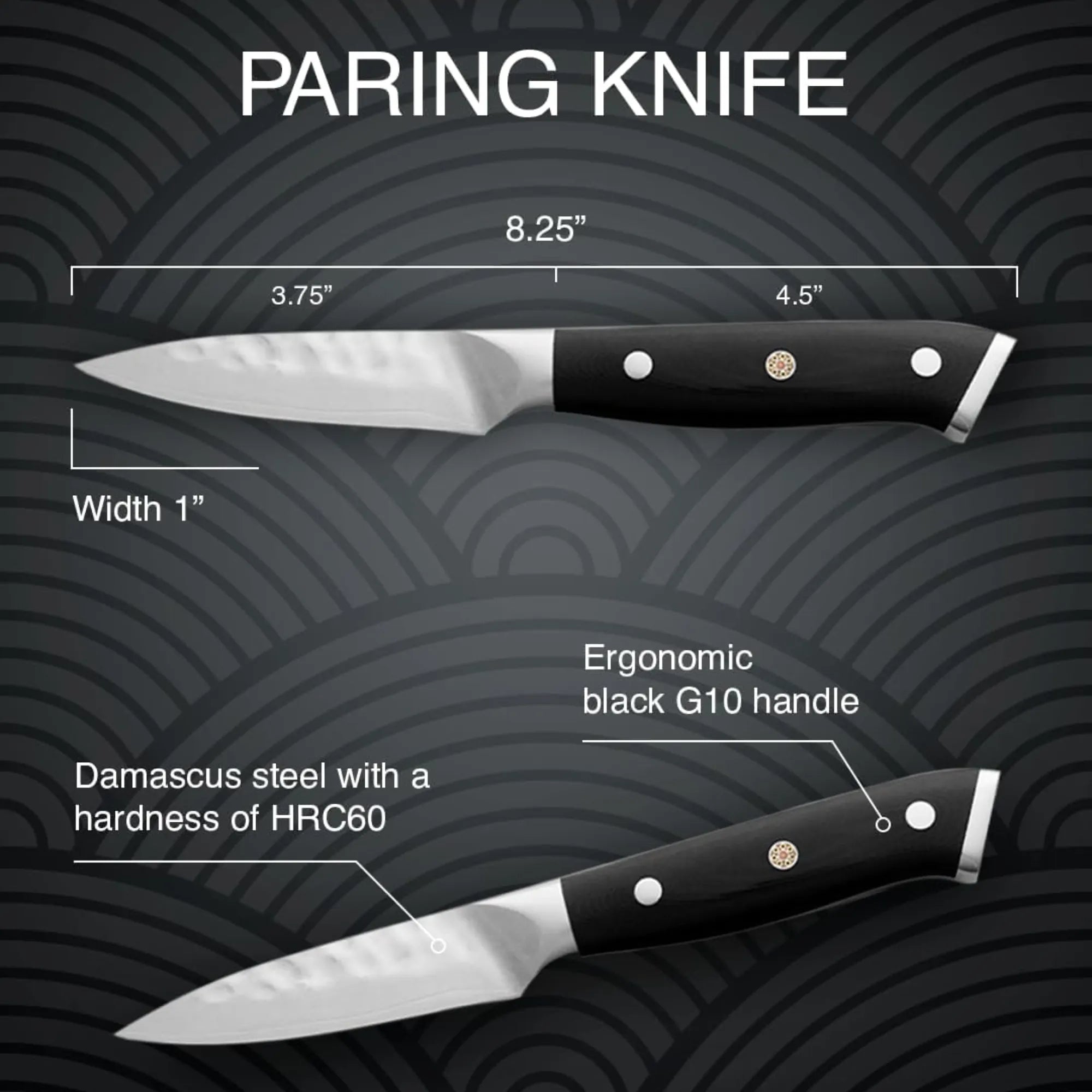 Solblade Origin Series 3.75-Inch Paring Knife | Novaselectes