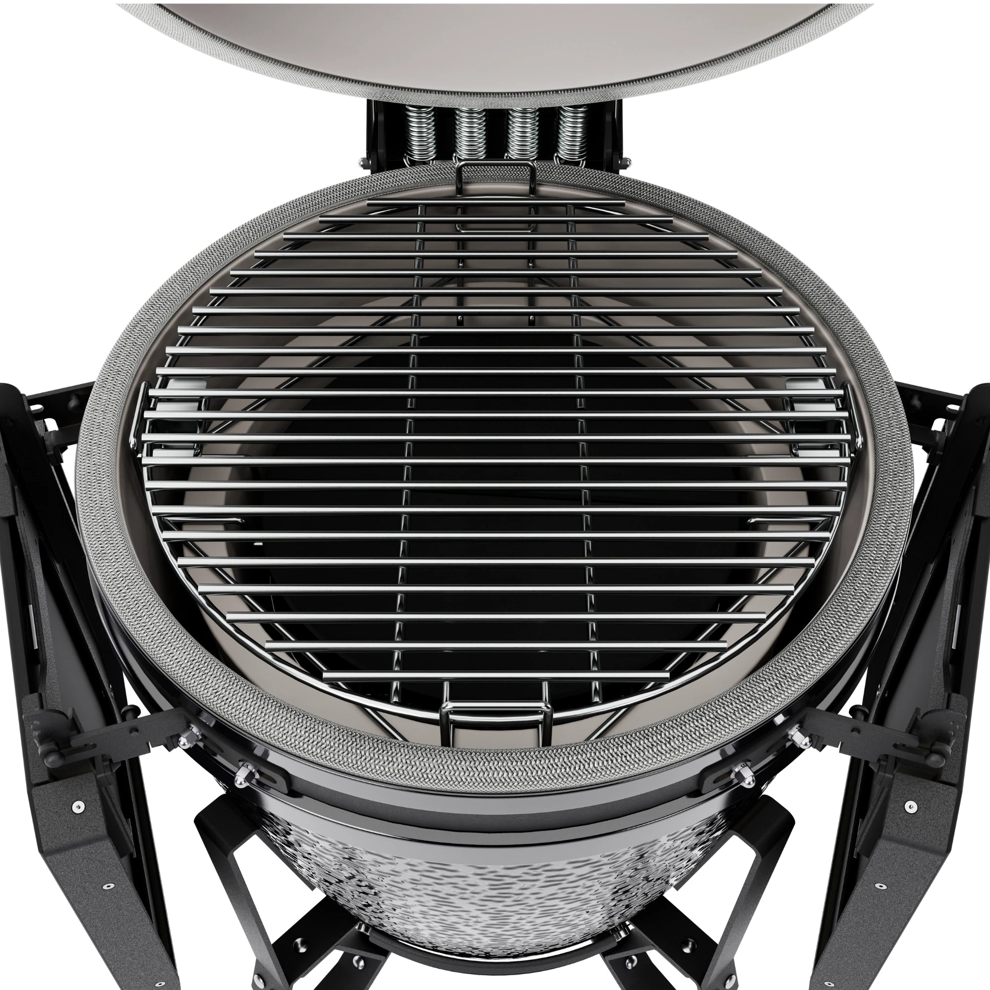 BSTRD Core Large Complete Gloss Graphite Freestanding Kamado Charcoal Grill | Novaselectes