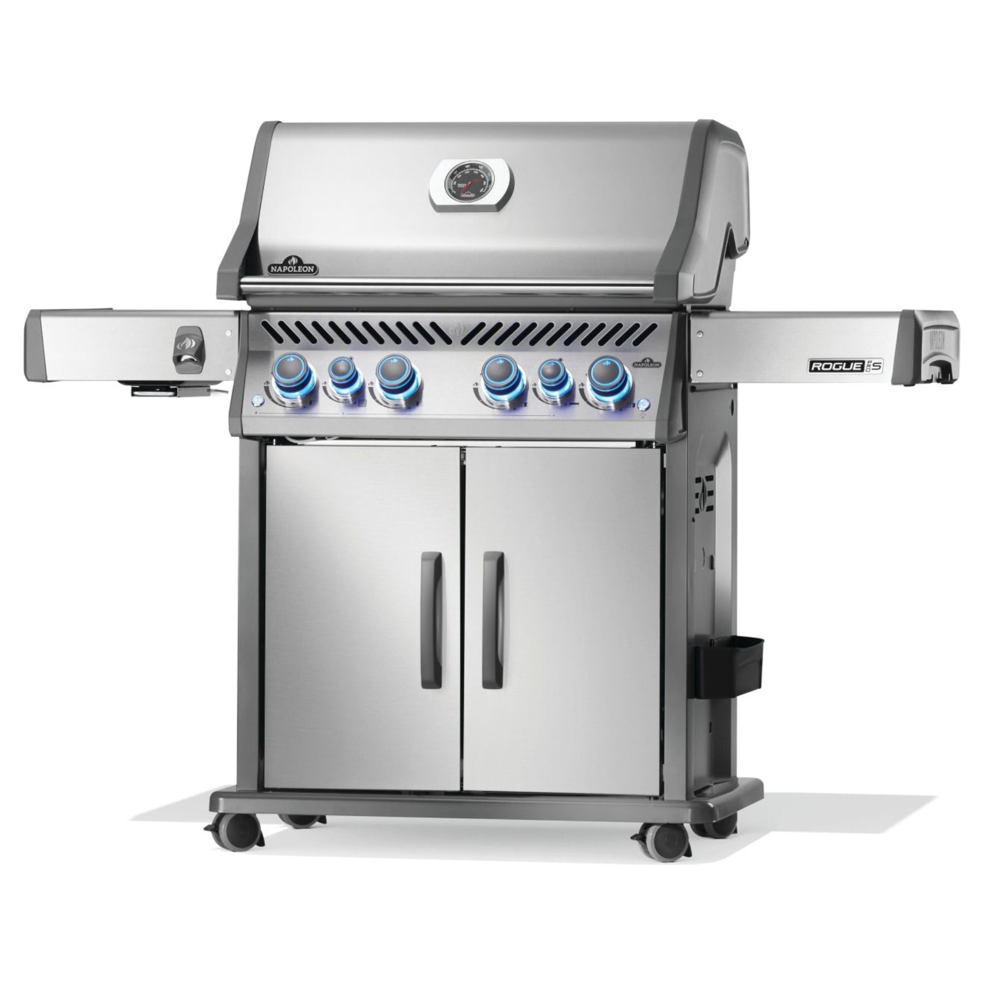 Napoleon Rogue PRO-S 525 RSIB Freestanding Gas Grill w/ Infrared Side and Rear Burner | Novaselectes