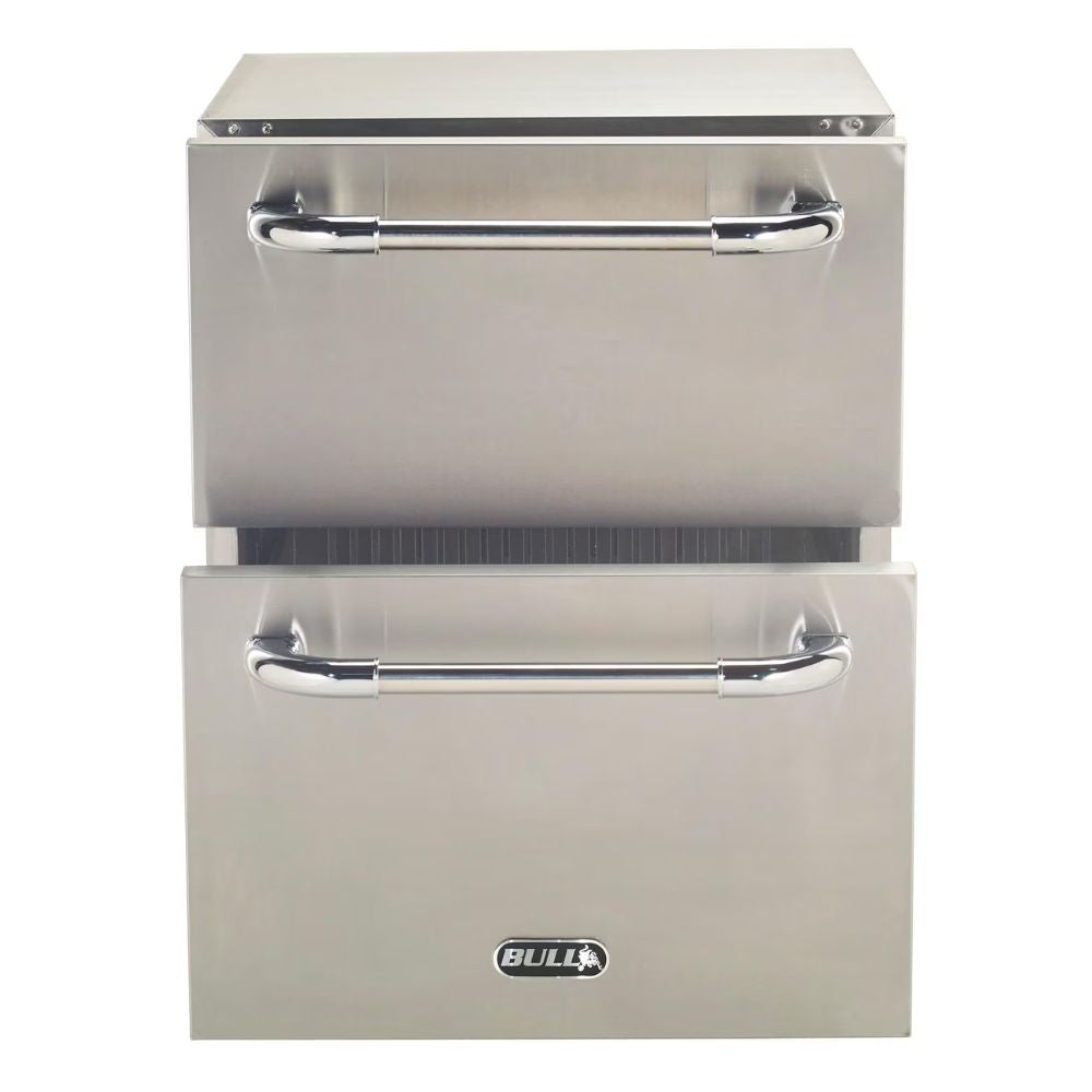 Bull 17400 Premium 24-Inch 5 Cu. Ft. Outdoor Rated Refrigerator Drawers | Buy at Novaselectes