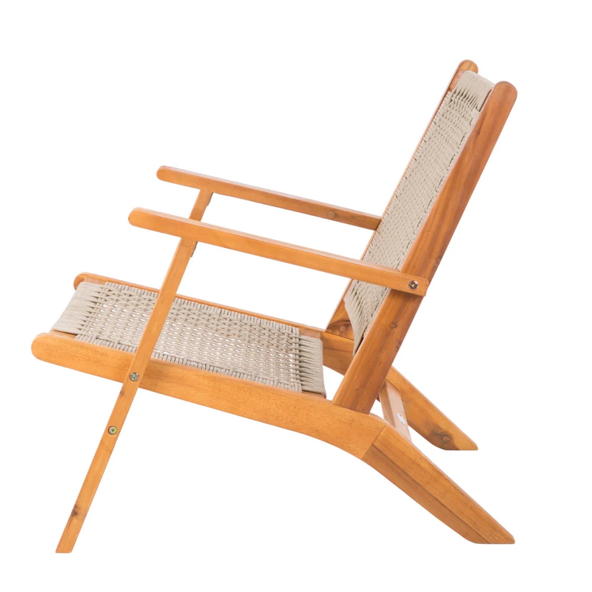 Well Traveled Living Vega Natural Stain Outdoor Chair | Novaselectes