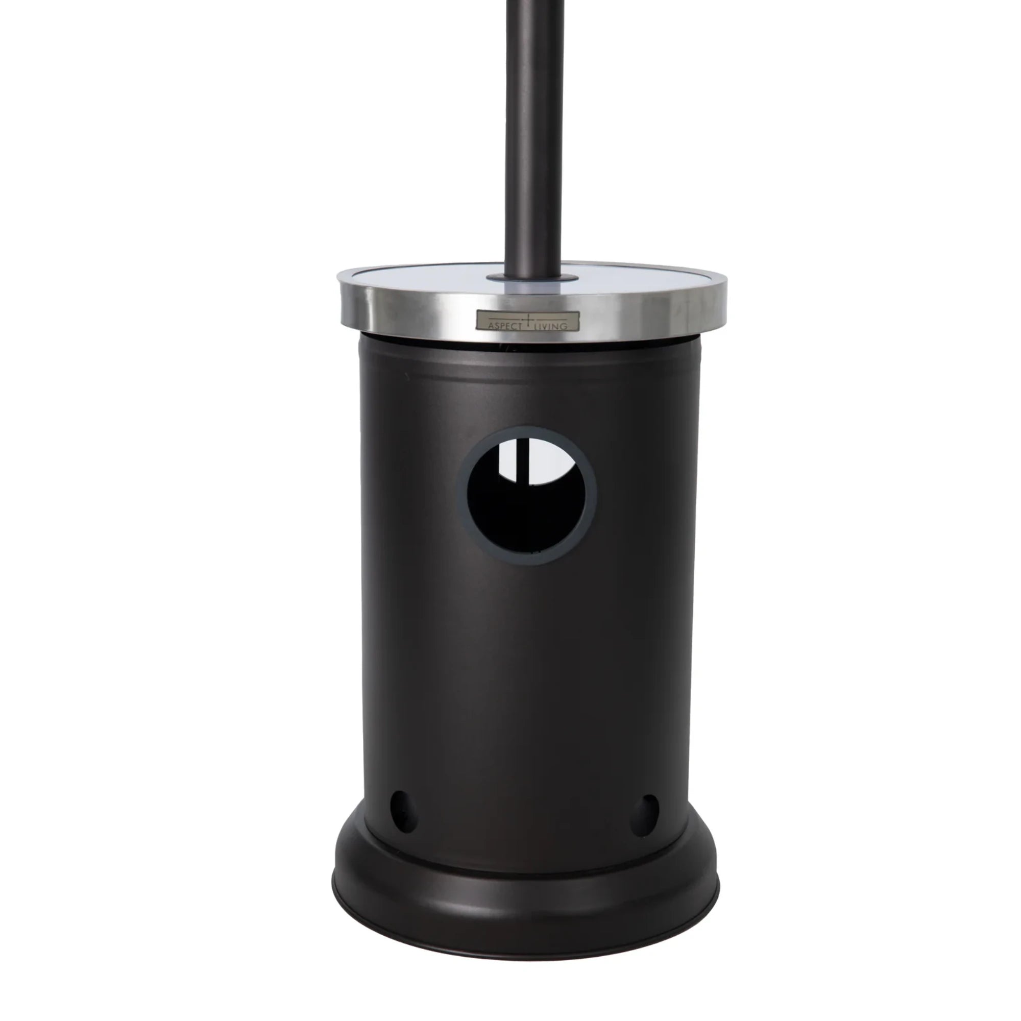 Well Traveled Living Mocha Finish Patio Heater w/ Led Table | Novaselectes
