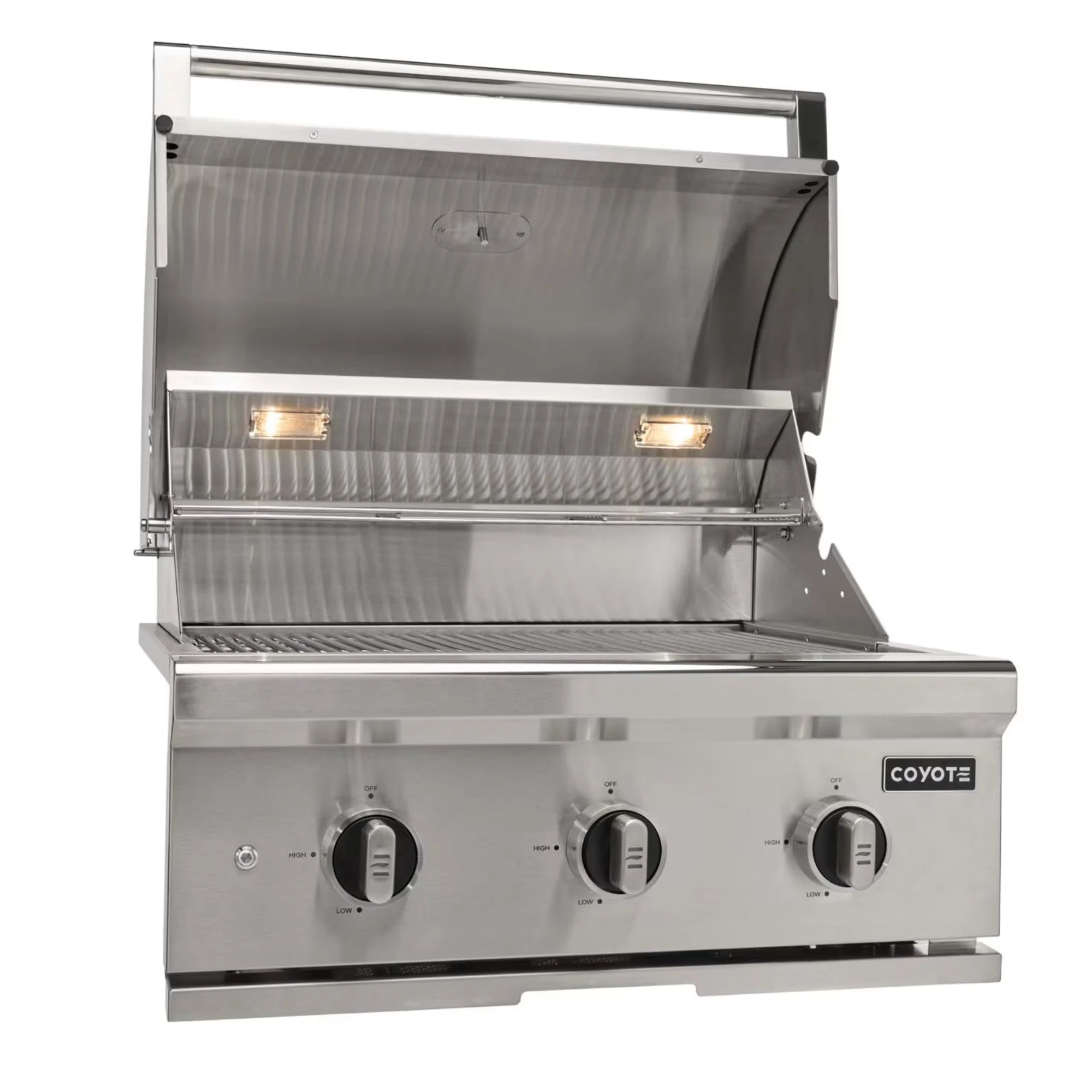Coyote C-Series 30-Inch 3-Burner Built-in Gas Grill | Novaselectes