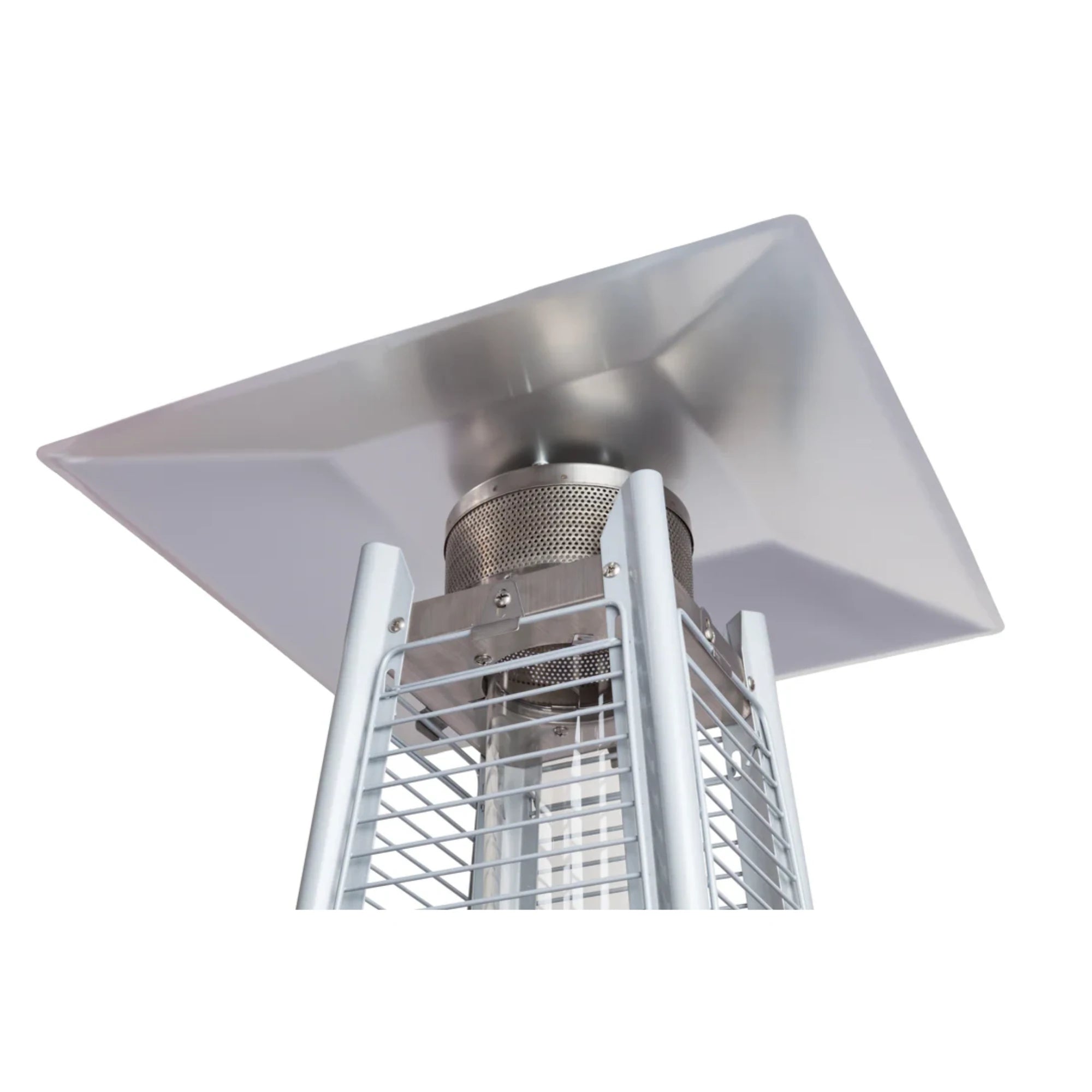 Well Traveled Living Stainless Steel Propane Pyramid Flame Heater | Novaselectes