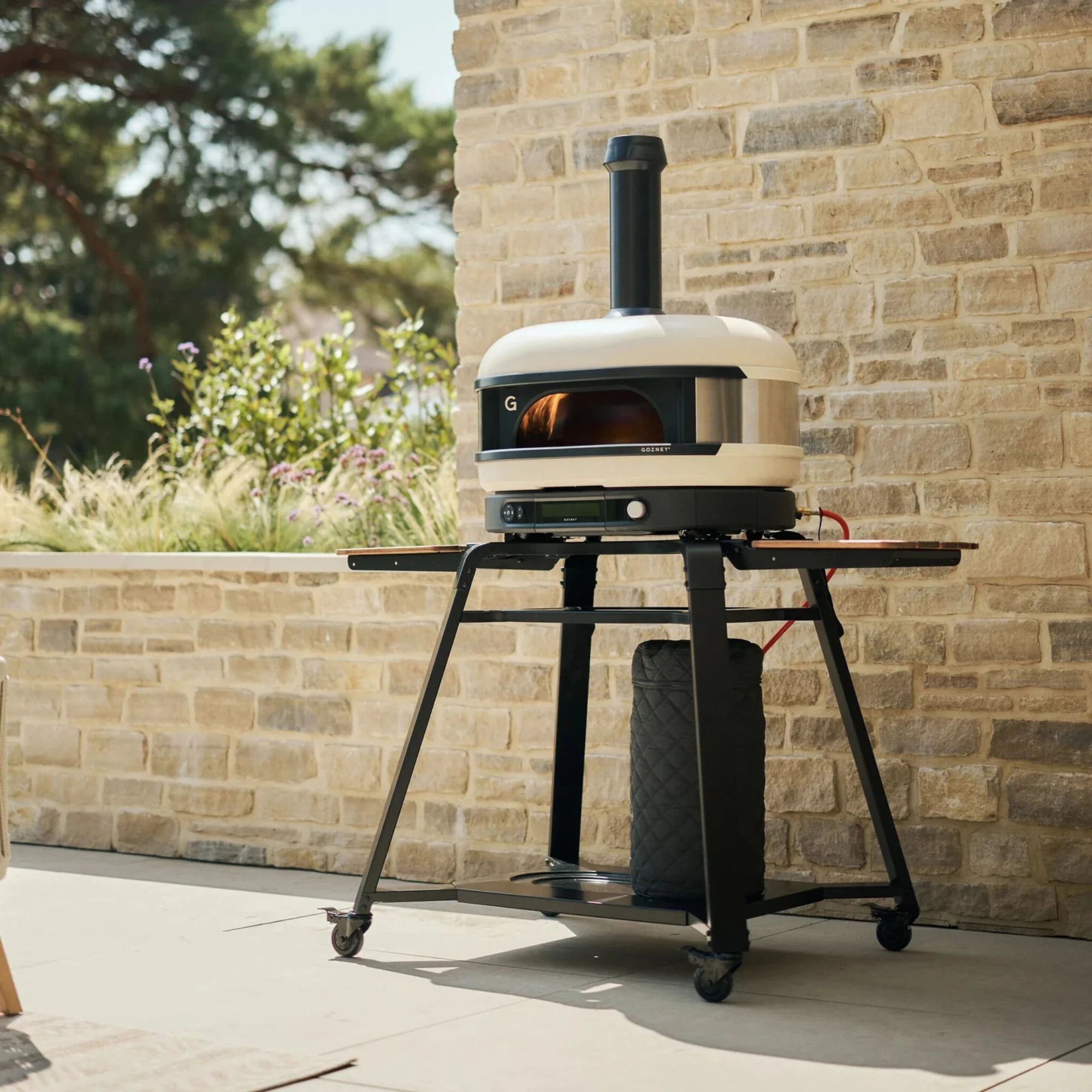 Gozney Dome Gen 2 Bone Dual Fuel Built-In Outdoor Pizza Oven | Novaselectes