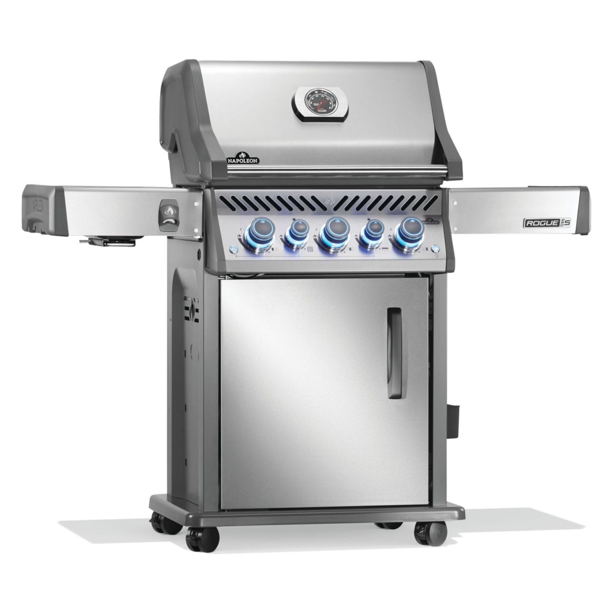 Napoleon Rogue® PRO-S 425 RSIB Freestanding Gas Grill w/ Infrared Side and Rear Burner | Novaselectes