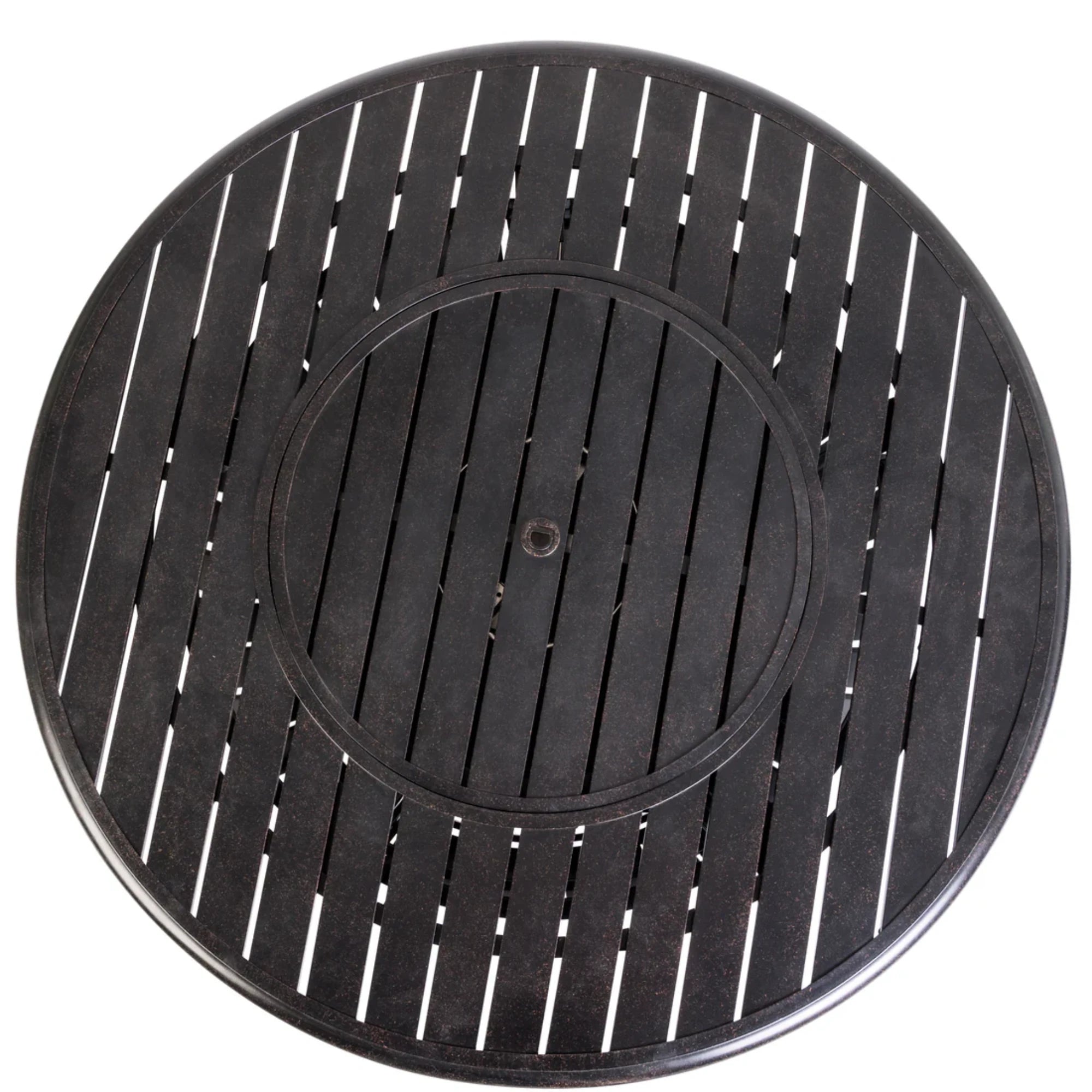 Well Traveled Living Grand Cooper Aluminum Round Propane Fire Pit | Novaselectes