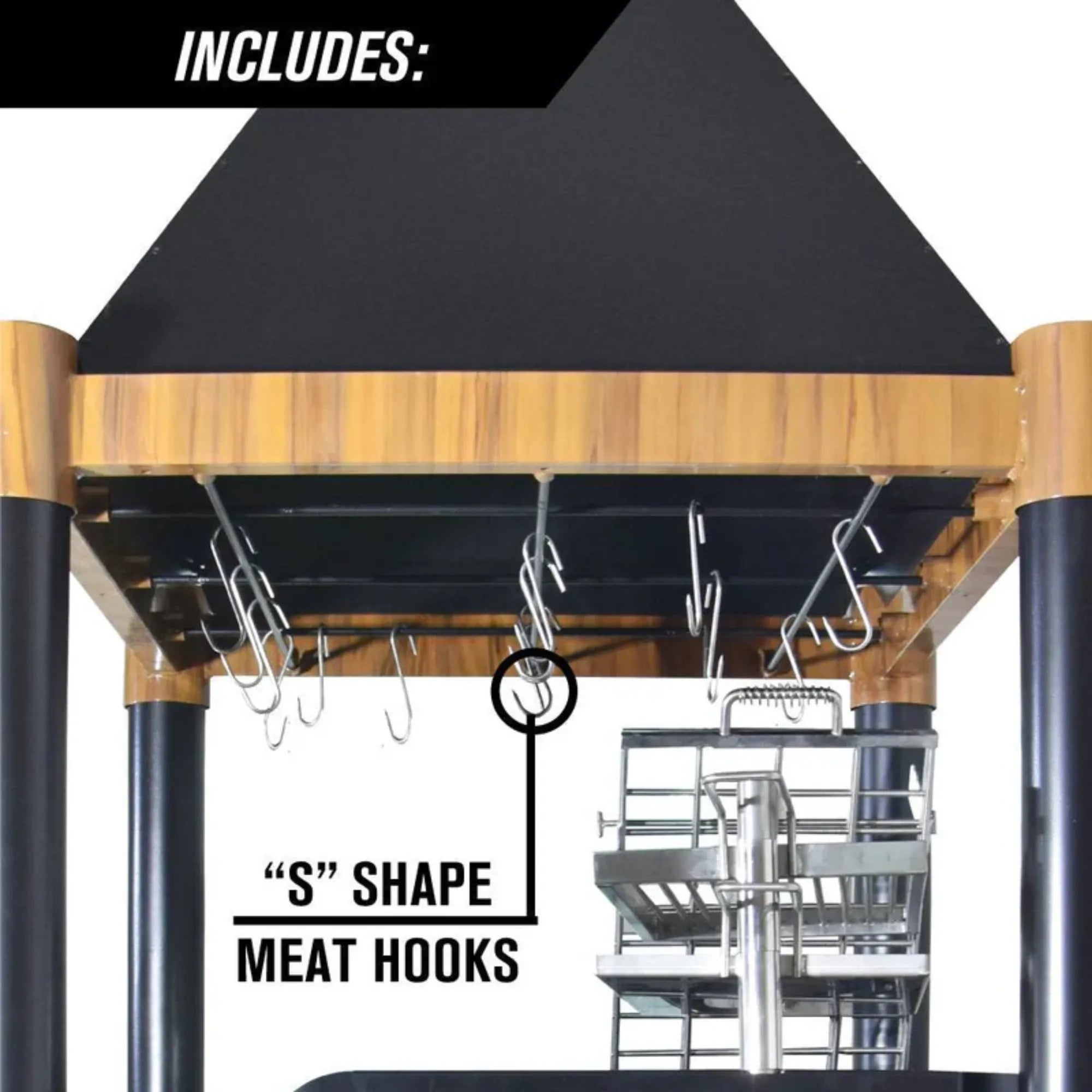Tagwood BBQ02SI Premium Freestanding Santa Maria Argentine Grill - "The Beast" | Novaselectes
