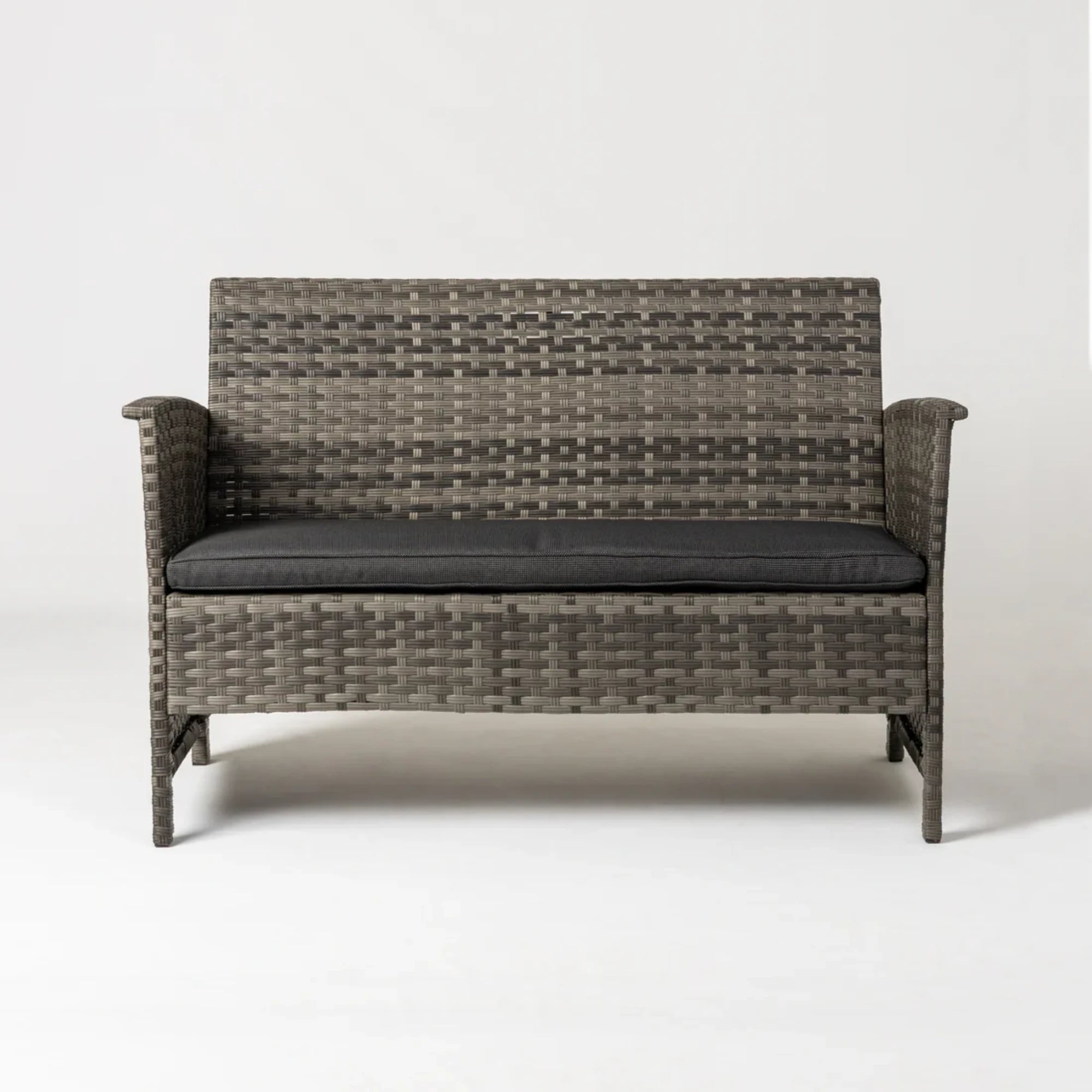Well Traveled Living Jareth Wicker Patio Set | Novaselectes