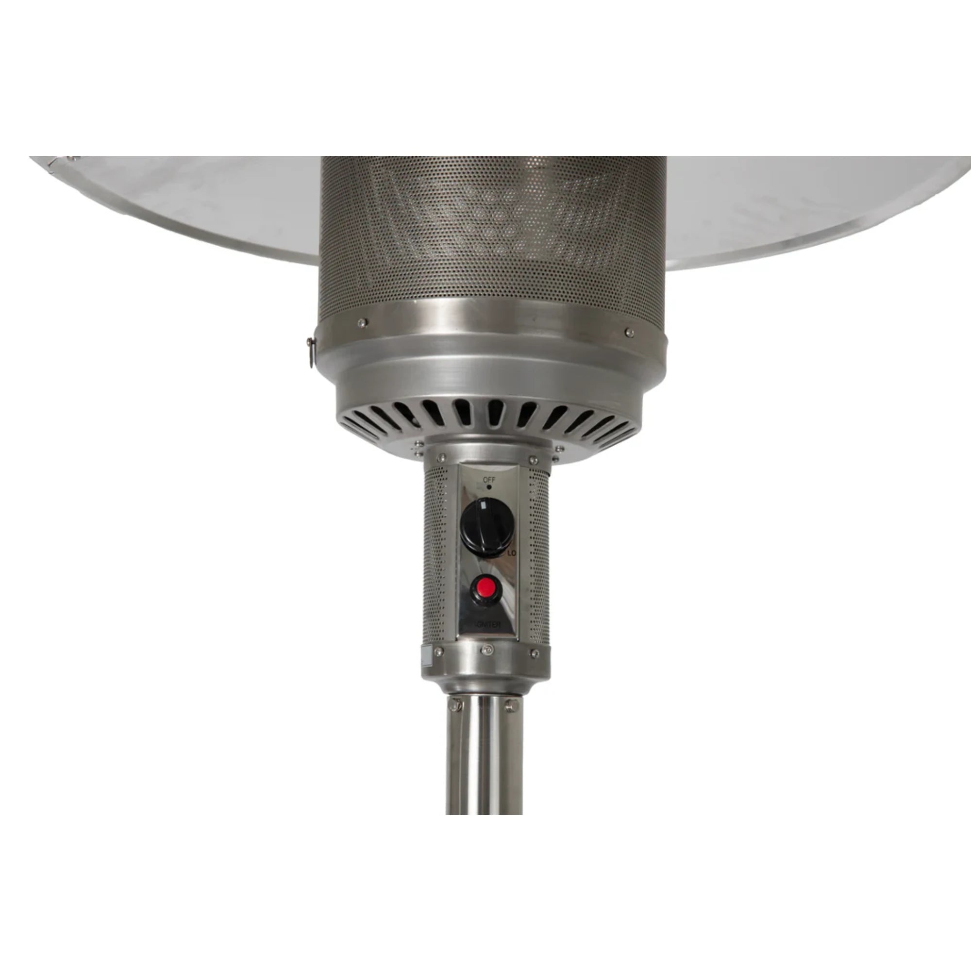 Well Traveled Living Stainless Steel Patio Heater w/ Table | Novaselectes