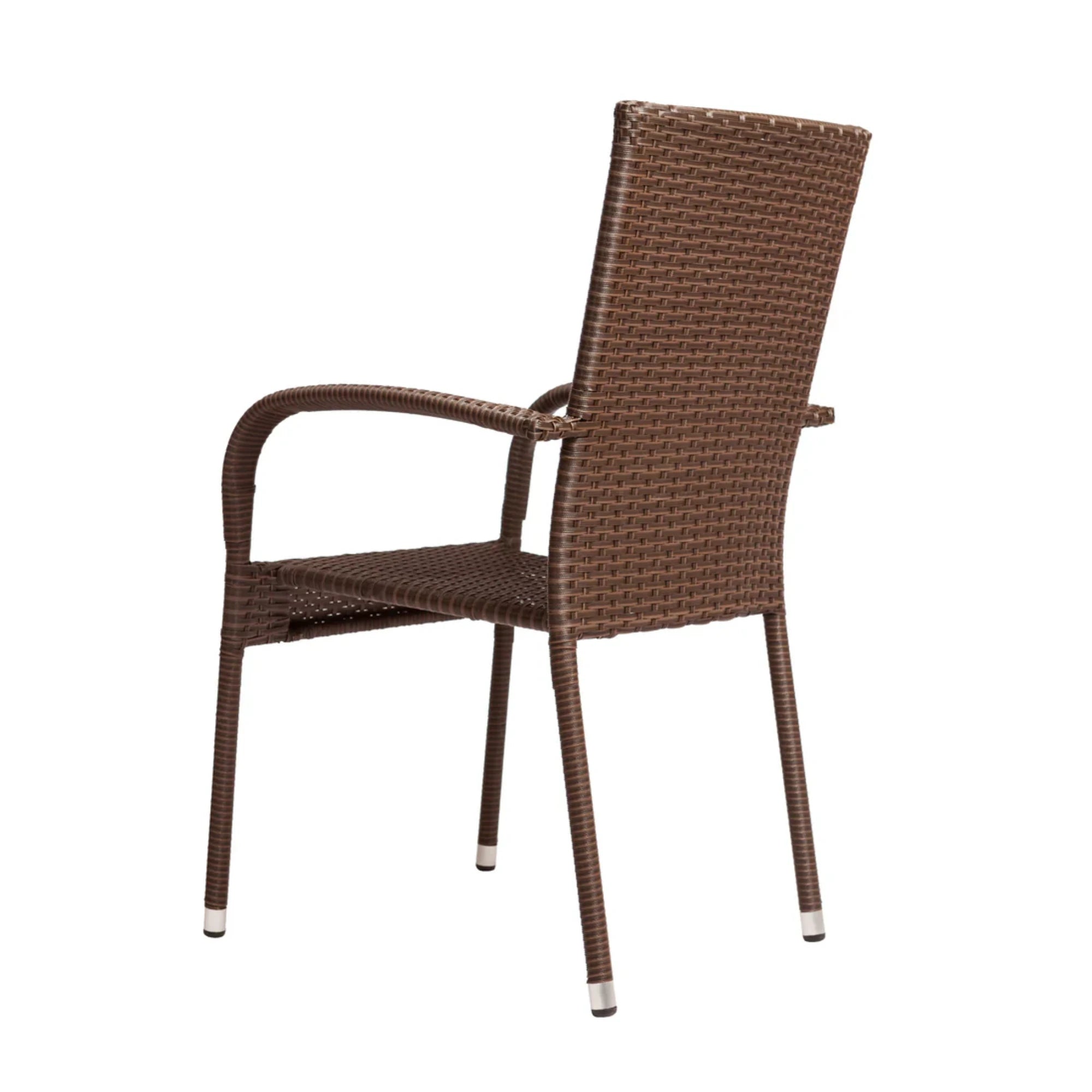 Well Traveled Living Set of 4 Morgan Outdoor Wicker Chairs | Novaselectes