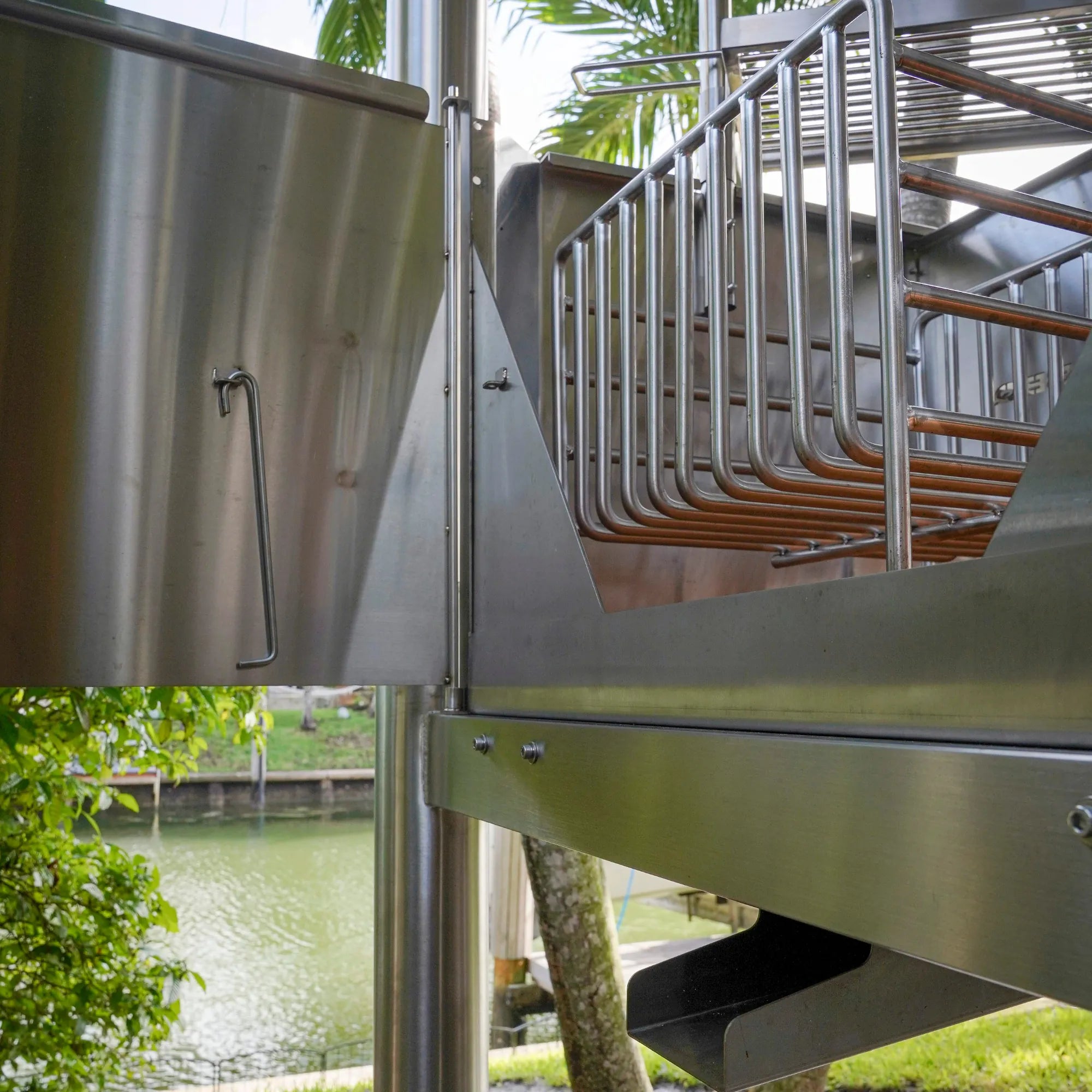 Tagwood BBQ12SS Argentine Santa Maria Stainless Steel Charcoal Grill | Novaselectes