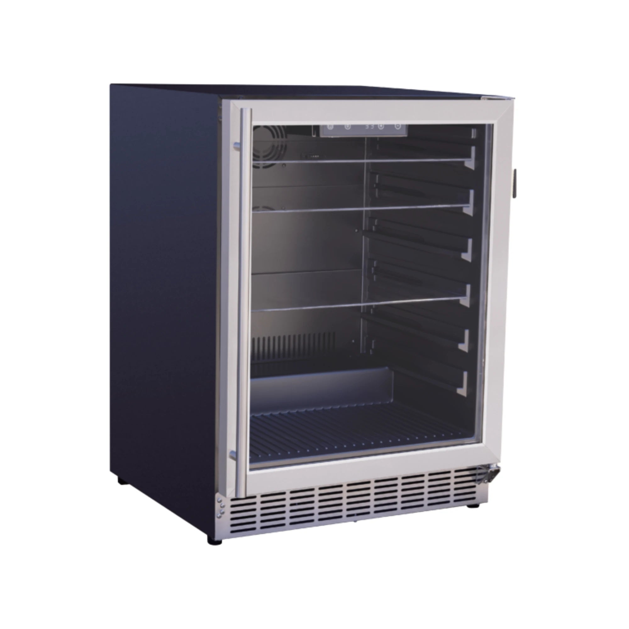 Summerset 24-Inch 5 Cu. Outdoor Compact Refrigerator w/ Glass Door | Novaselectes