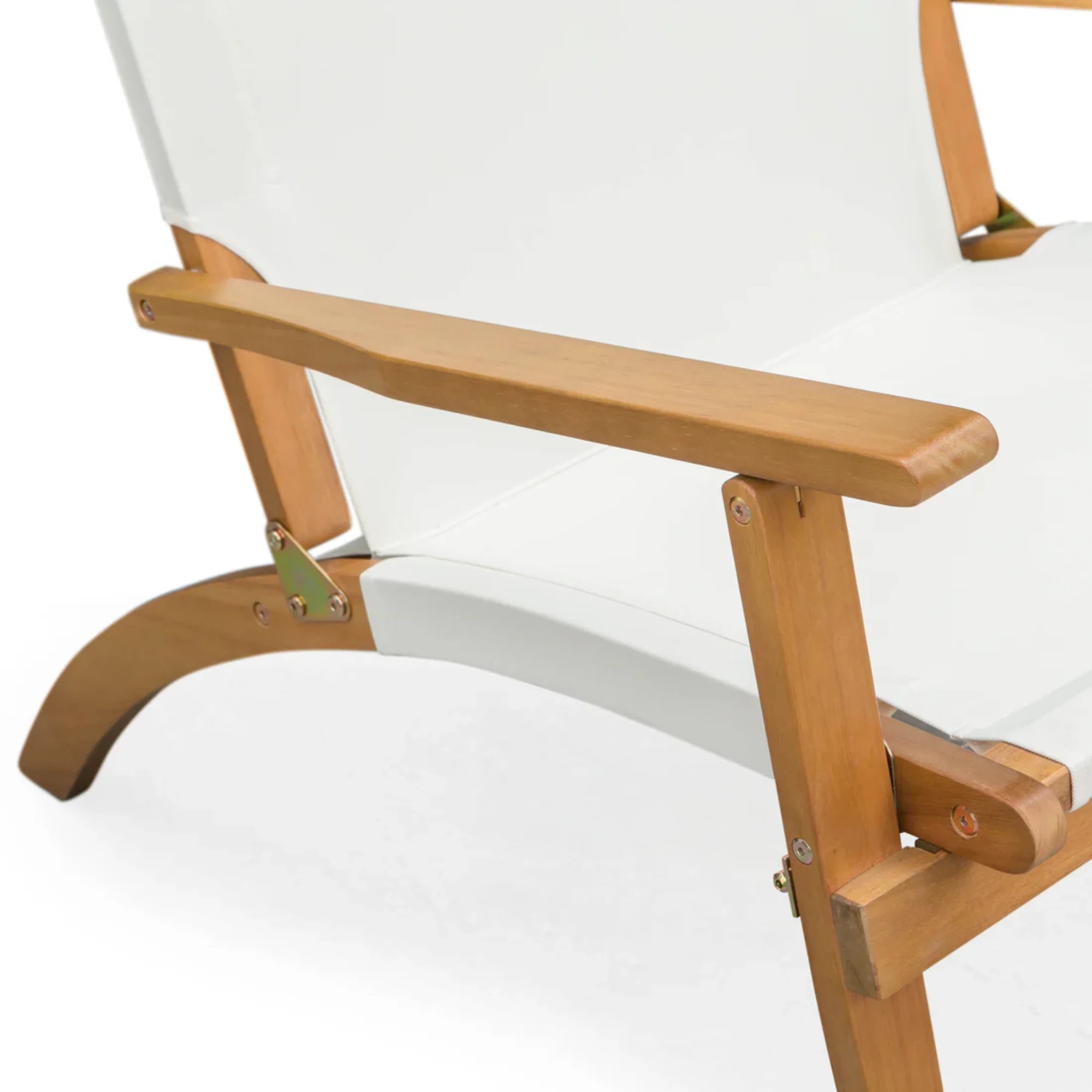 Well Traveled Living Walker Outdoor Wooden Folding Lounge Chair | Novaselectes
