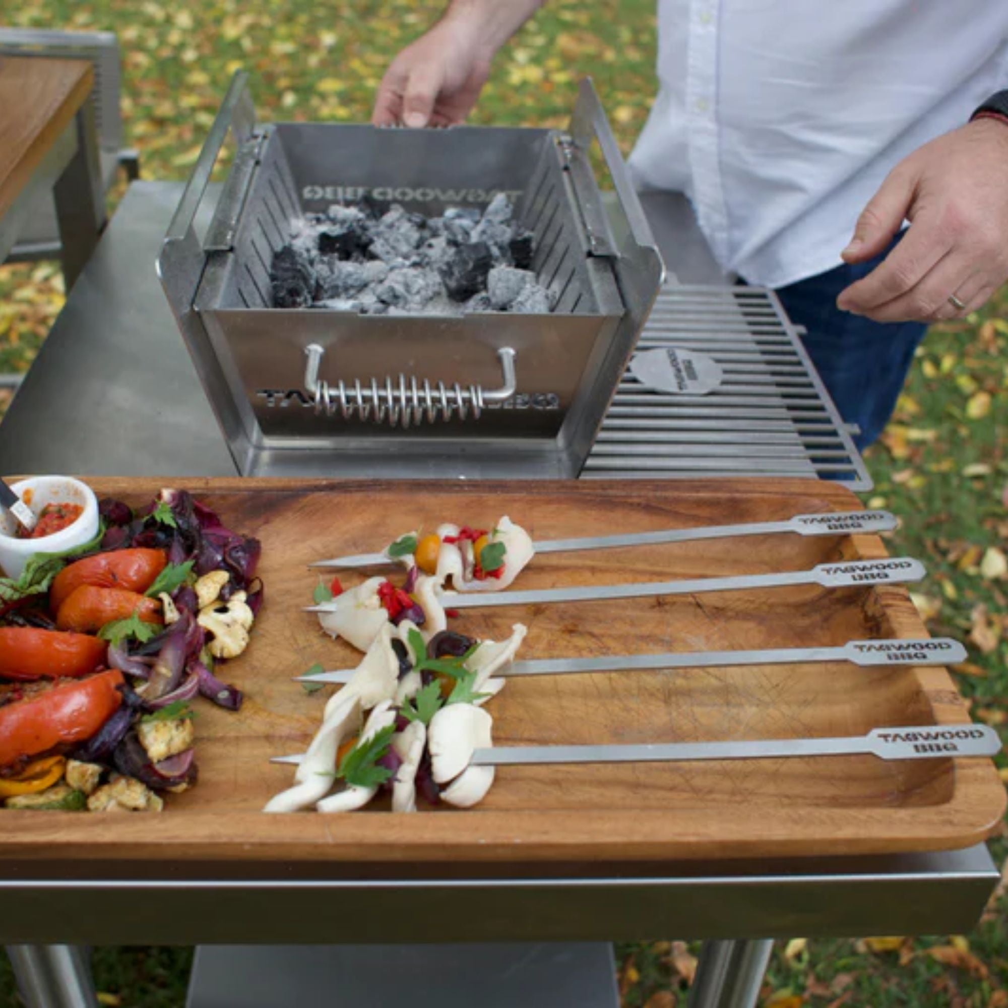 Tagwood BBQ89SS Set of 2 Stainless steel skewers | Novaselectes