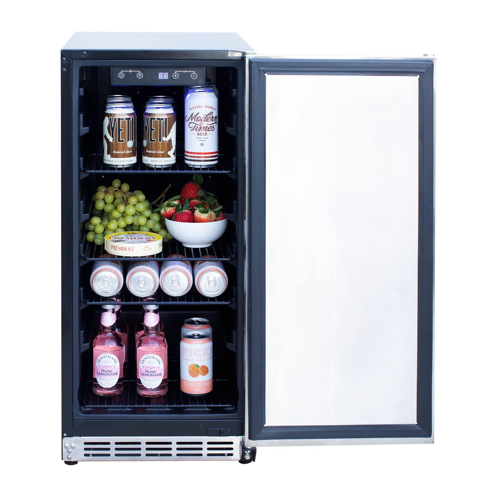 Summerset 15-Inch 3.2 Cu Outdoor Rated Refrigerator | Novaselectes