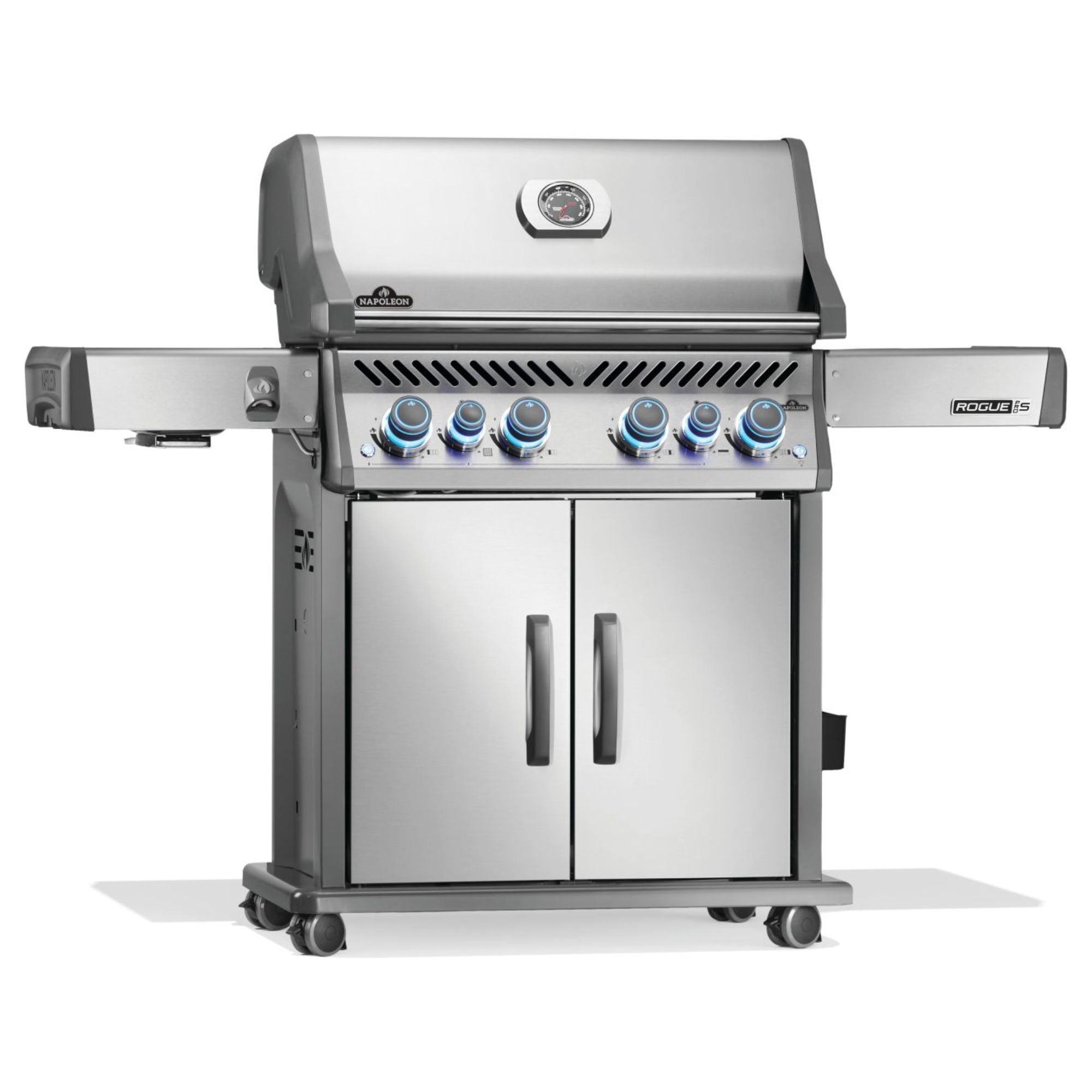 Napoleon Rogue PRO-S 525 RSIB Freestanding Gas Grill w/ Infrared Side and Rear Burner | Novaselectes