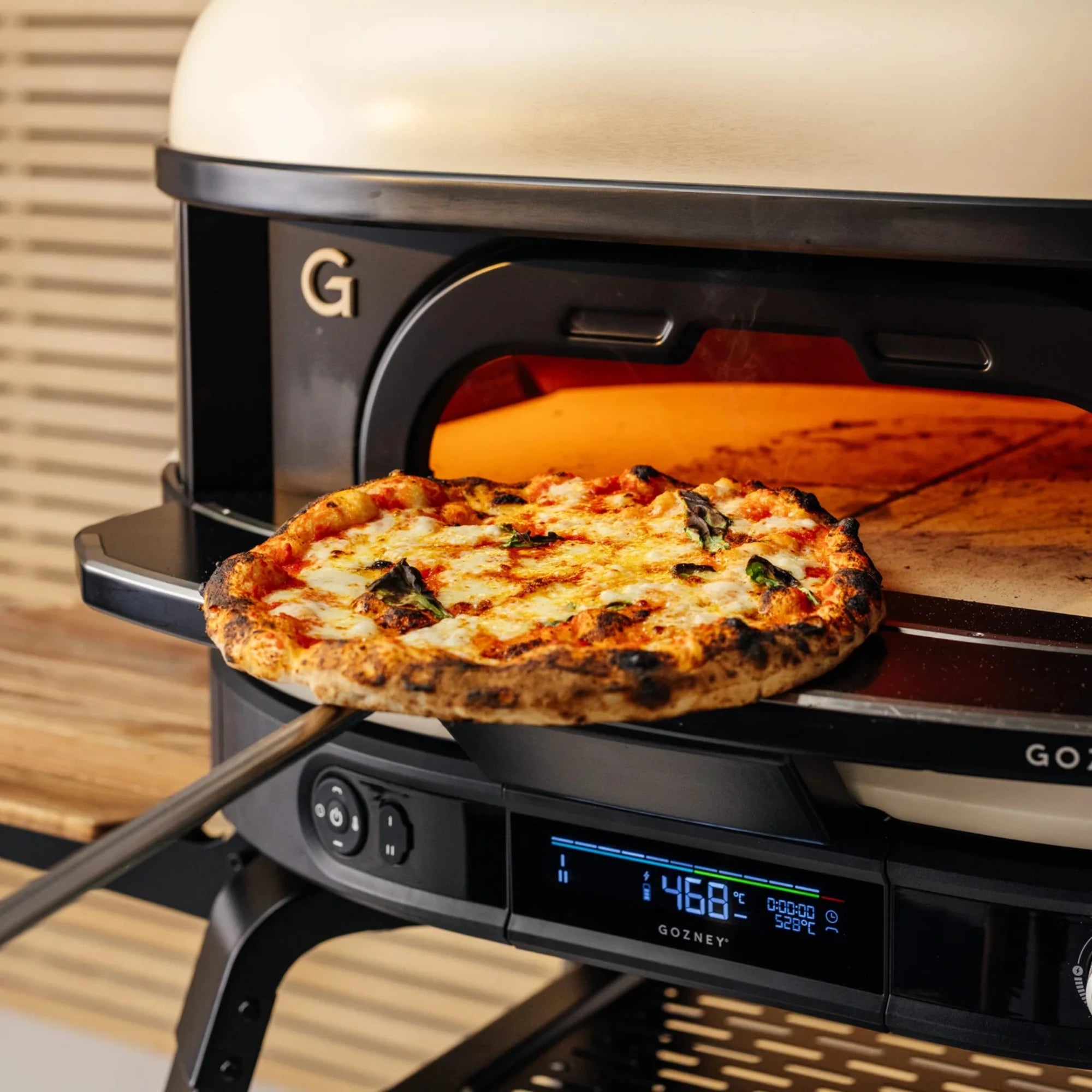 Gozney Dome Gen 2 Bone Dual Fuel Built-In Outdoor Pizza Oven | Novaselectes