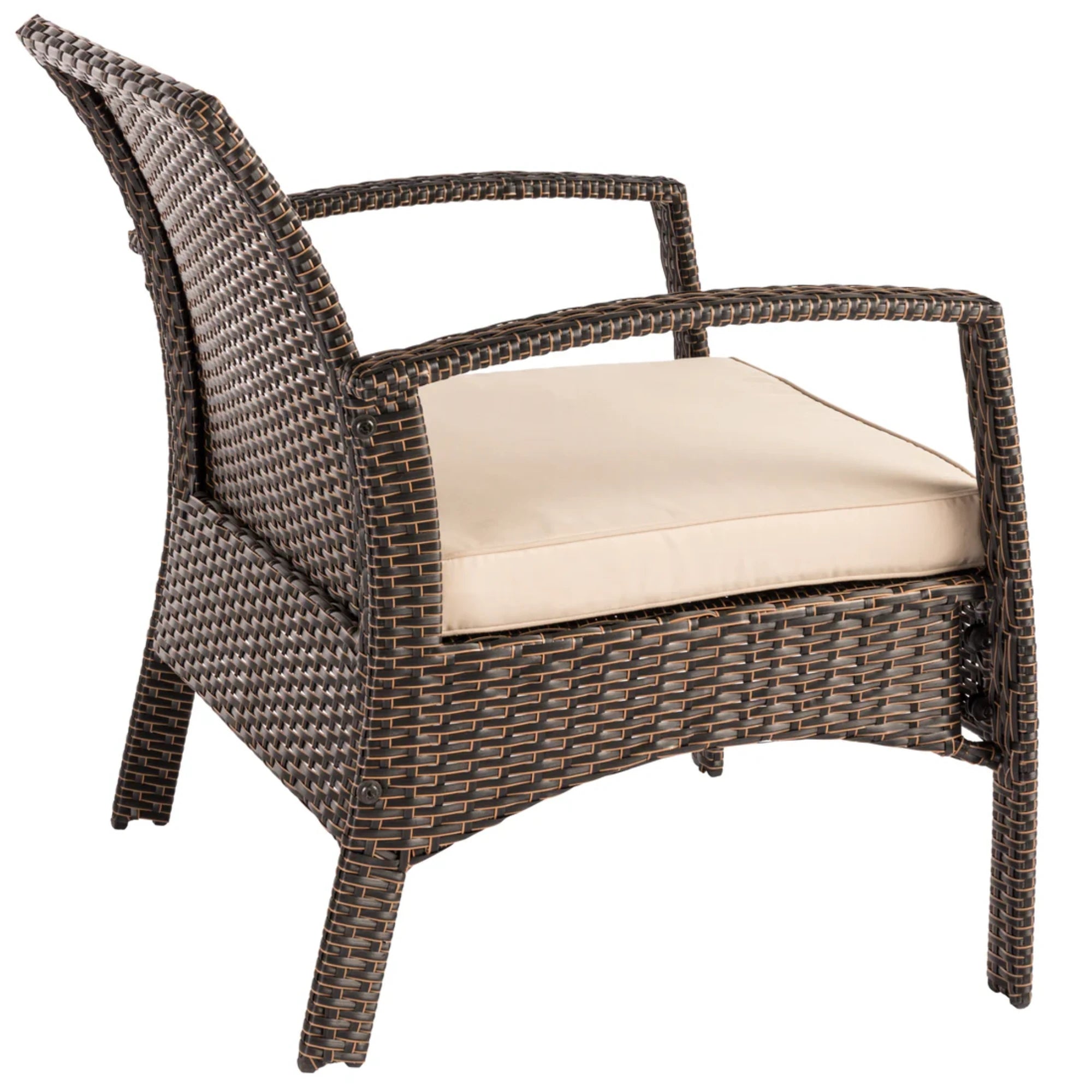 Well Traveled Living Bondi Wicker Outdoor Armchair | Novaselectes