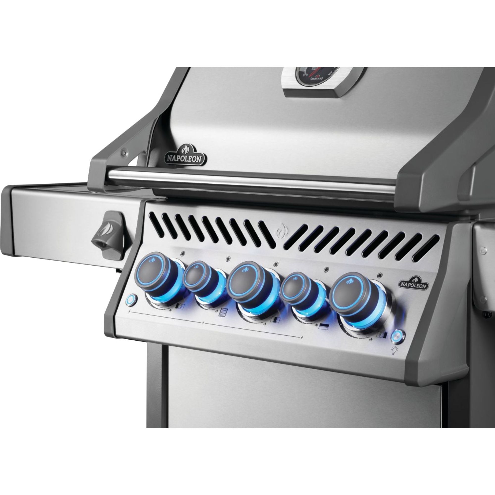 Napoleon Rogue® PRO-S 425 RSIB Freestanding Gas Grill w/ Infrared Side and Rear Burner | Novaselectes