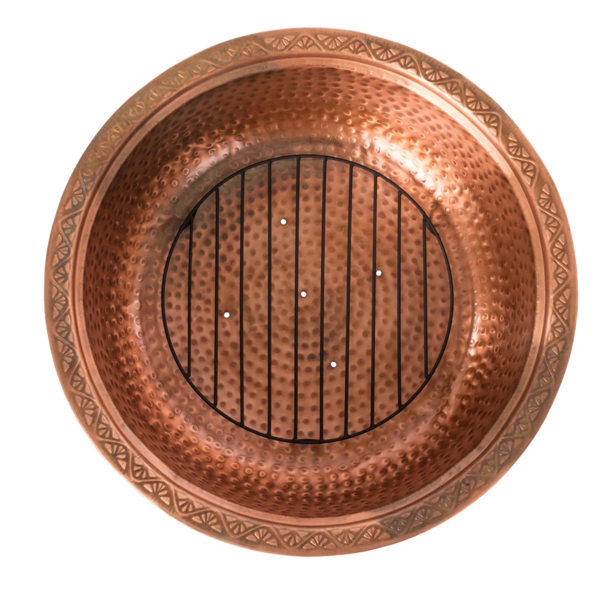 Well Traveled Living Palermo Copper Fire Pit | Novaselectes