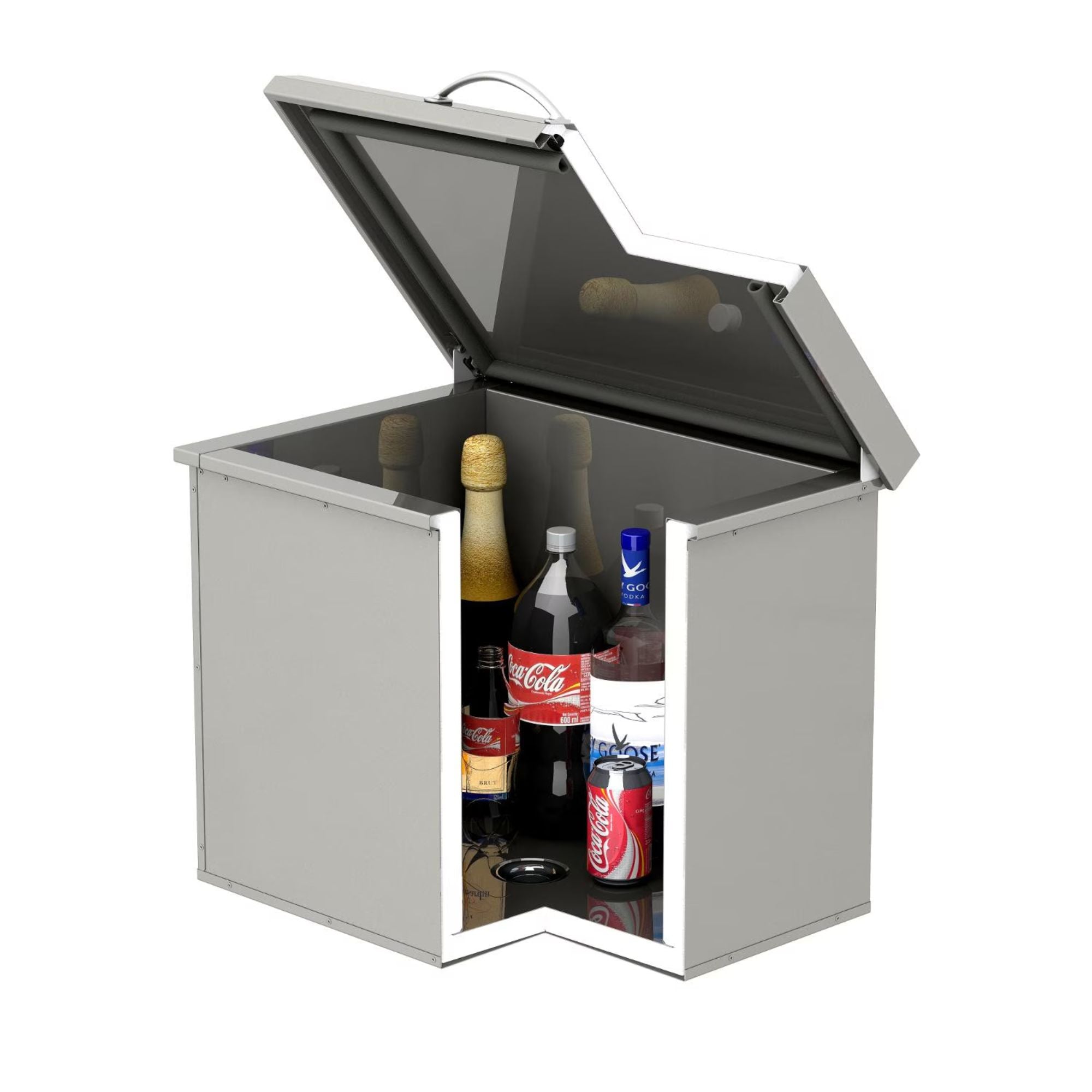 Artisan 22-Inch 2.7 Cu. Ft. Drop-In Ice Bin Cooler | Novaselectes
