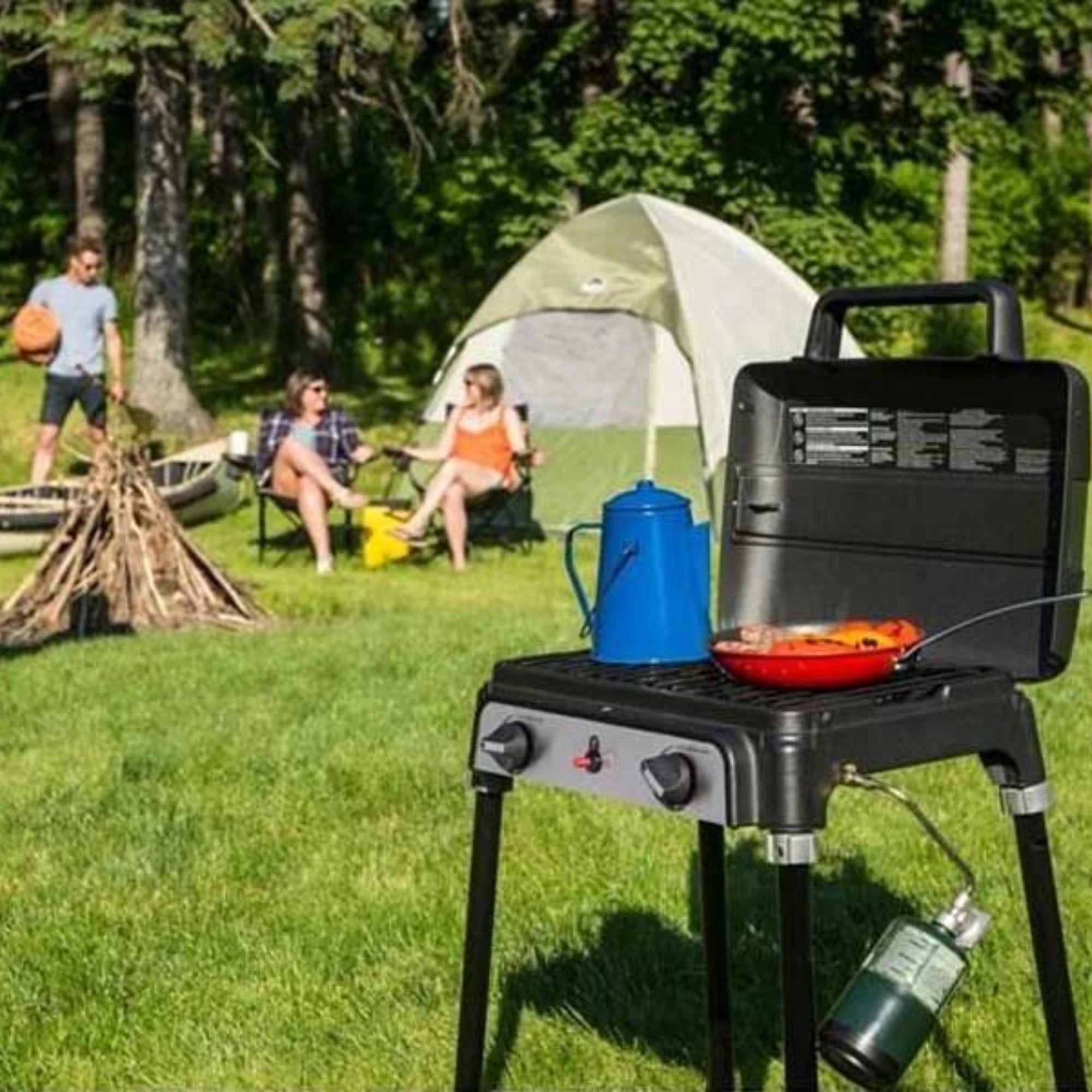 Broil King Porta-Stove 200 Portable Propane Gas Grill | Novaselectes