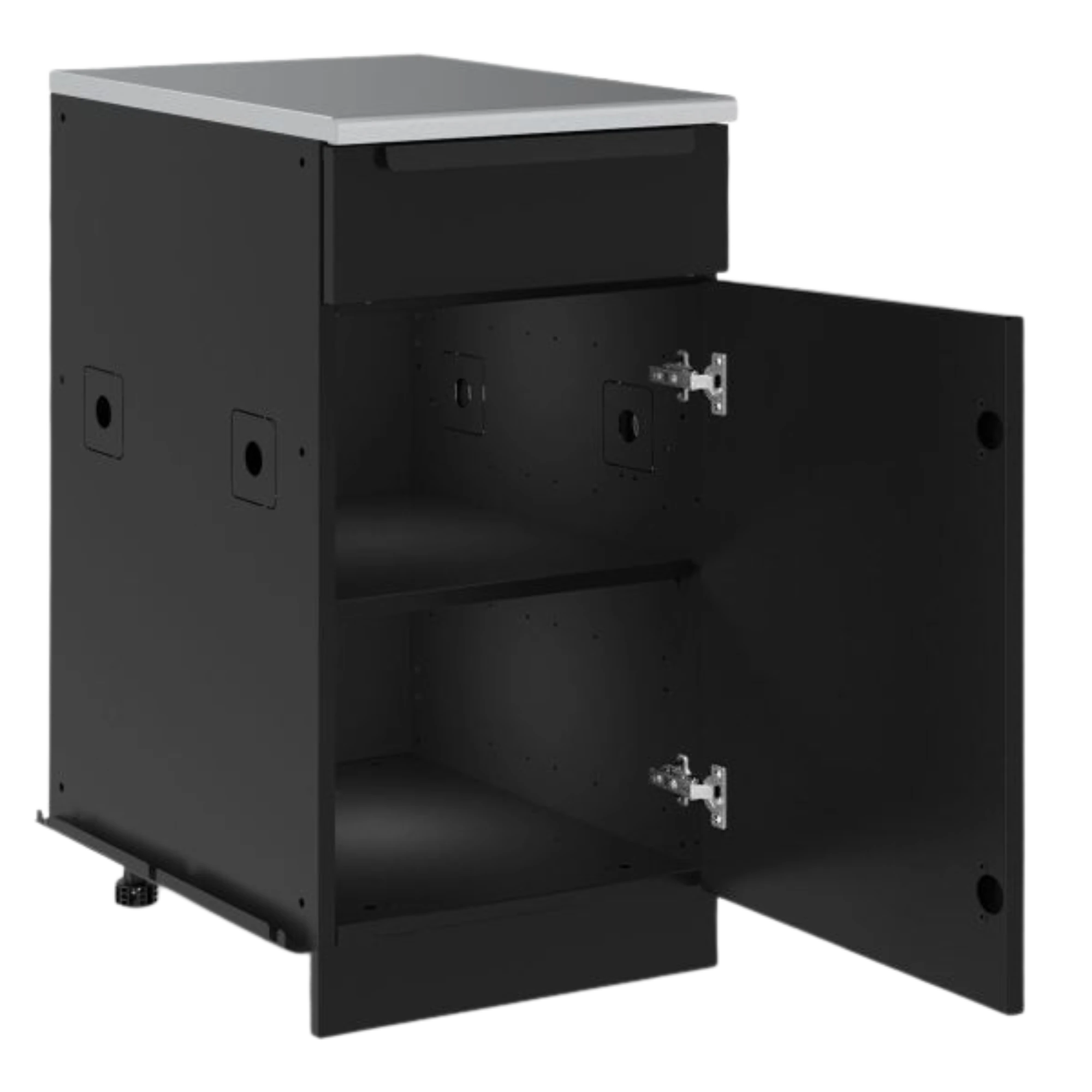 Broil King Door with Drawer Cabinet in MOK Black | Novaselectes