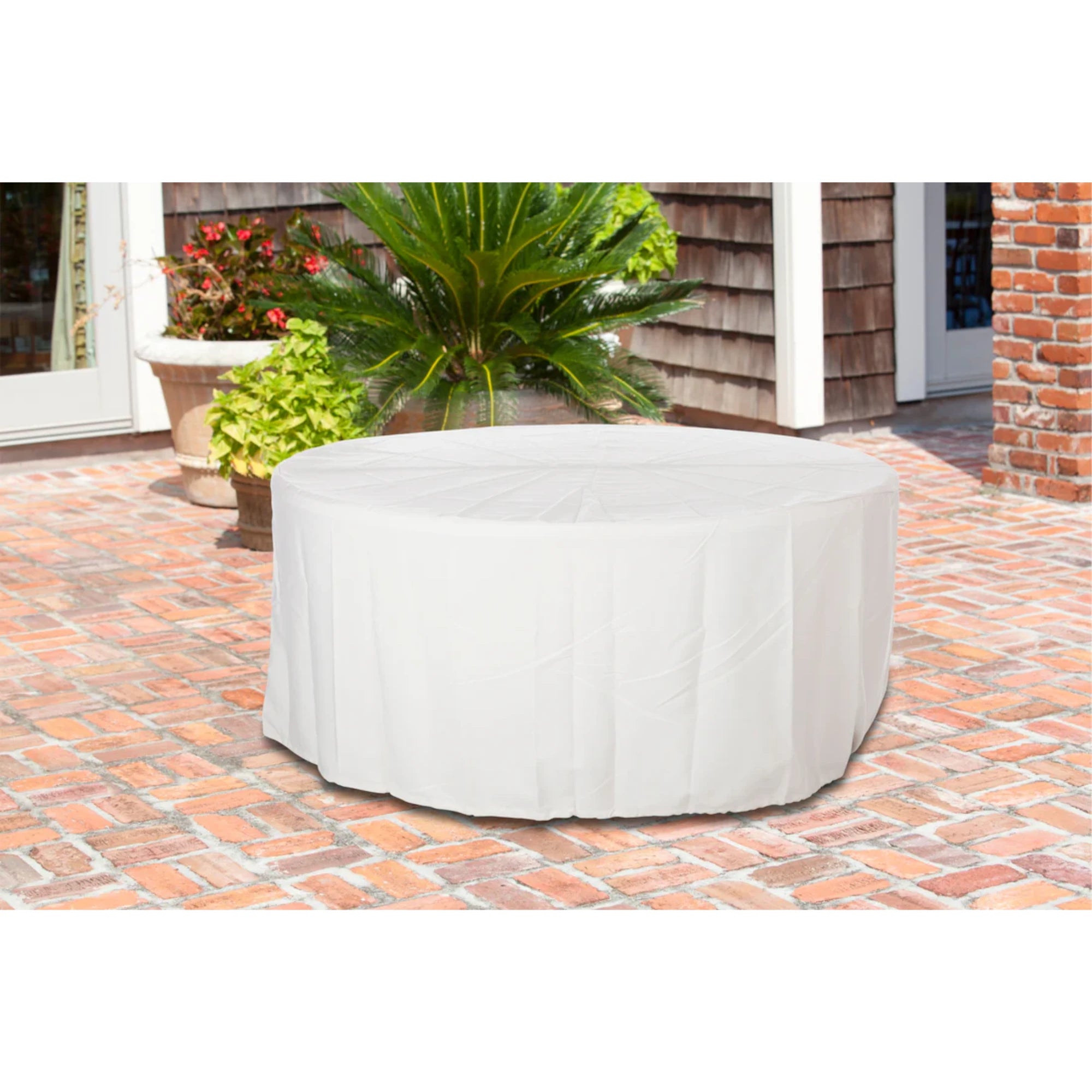 Well Traveled Living Toulon Oval Aluminum Propane Fire Pit | Novaselectes