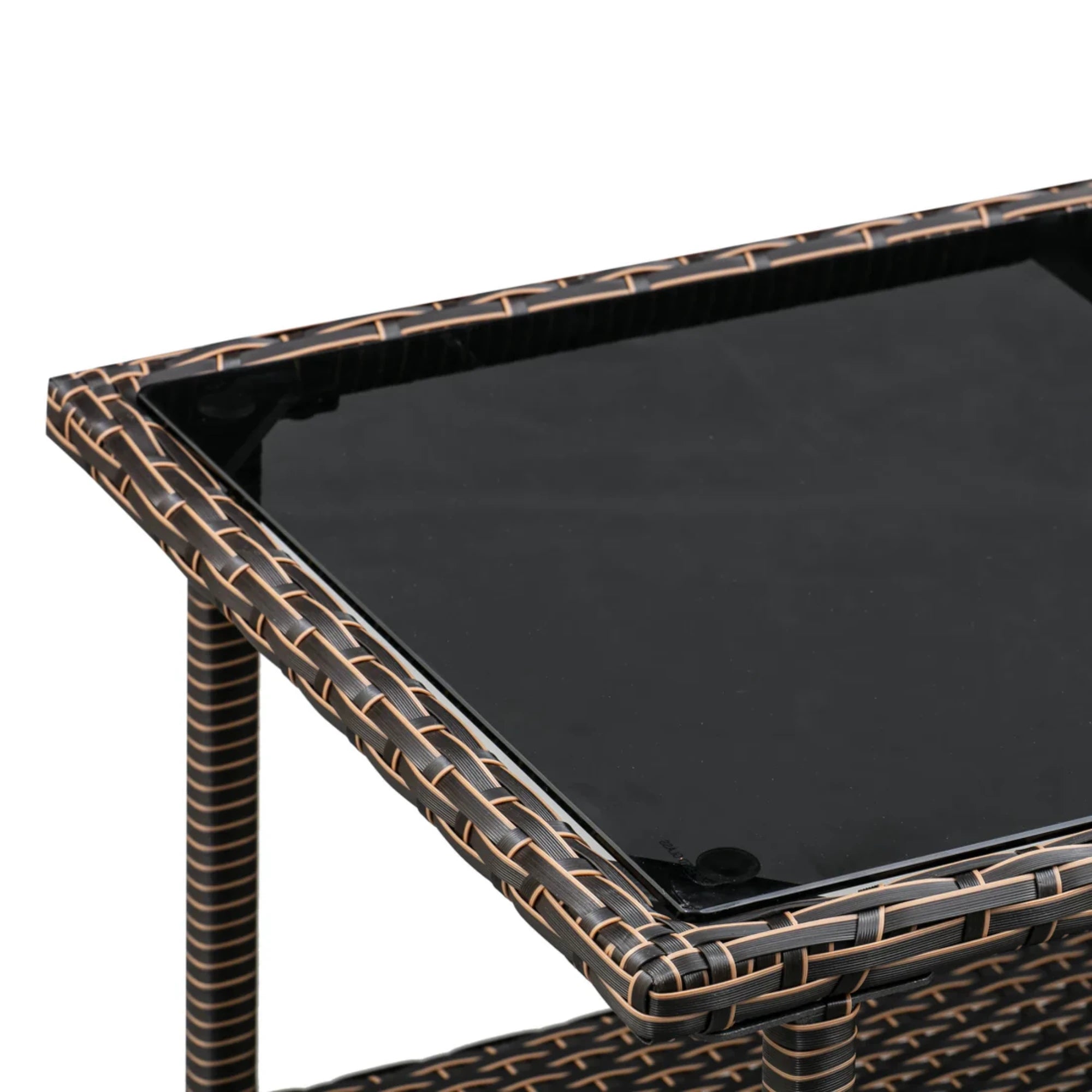 Well Traveled Living Ashville Wicker Patio Set | Novaselectes