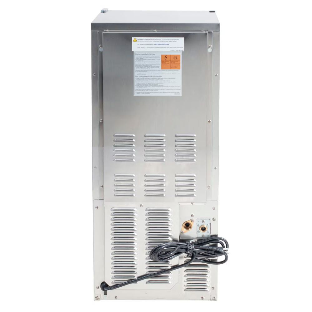 Bull 60 Lb. 15-Inch Outdoor Rated Commercial Ice Maker w/ Drain Pump | Buy at Novaselectes