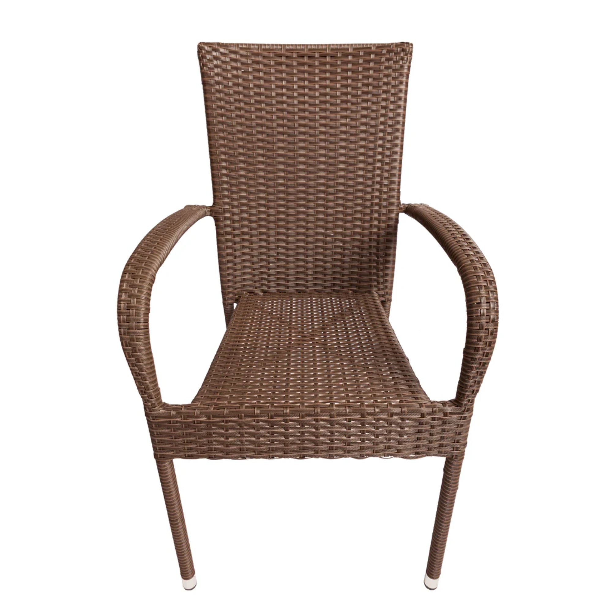 Well Traveled Living Set of 4 Morgan Outdoor Wicker Chairs | Novaselectes