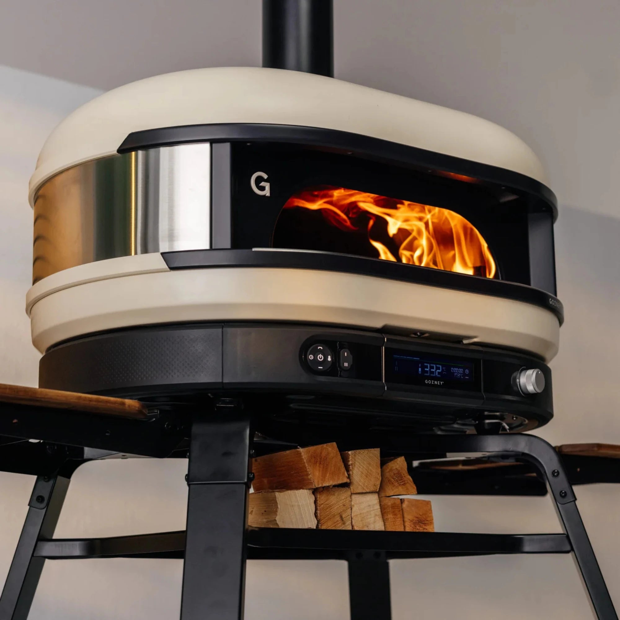 Gozney Dome Gen 2 Bone Dual Fuel Built-In Outdoor Pizza Oven | Novaselectes