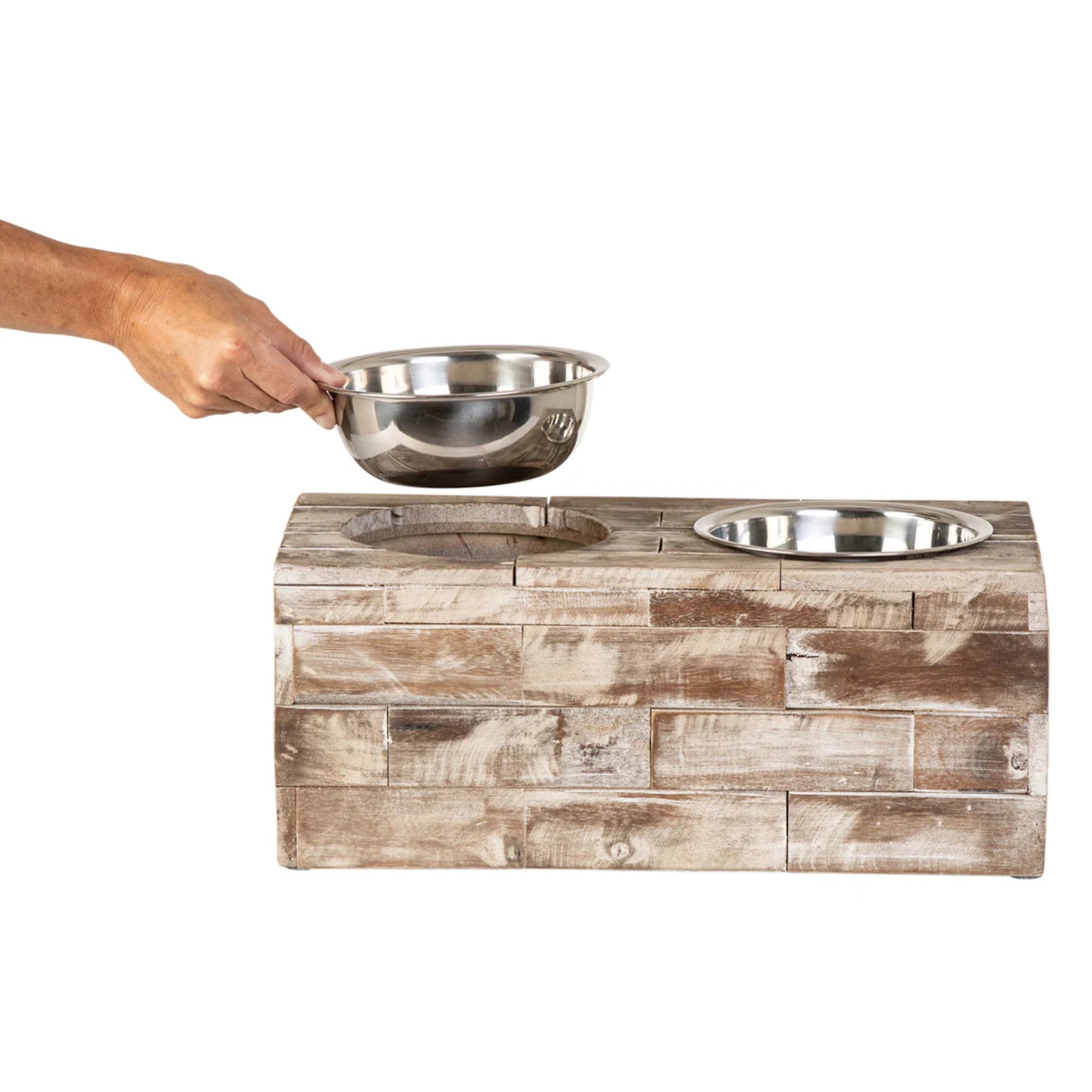 Huntley Pet Berjen Large Double Feeder | Novaselectes