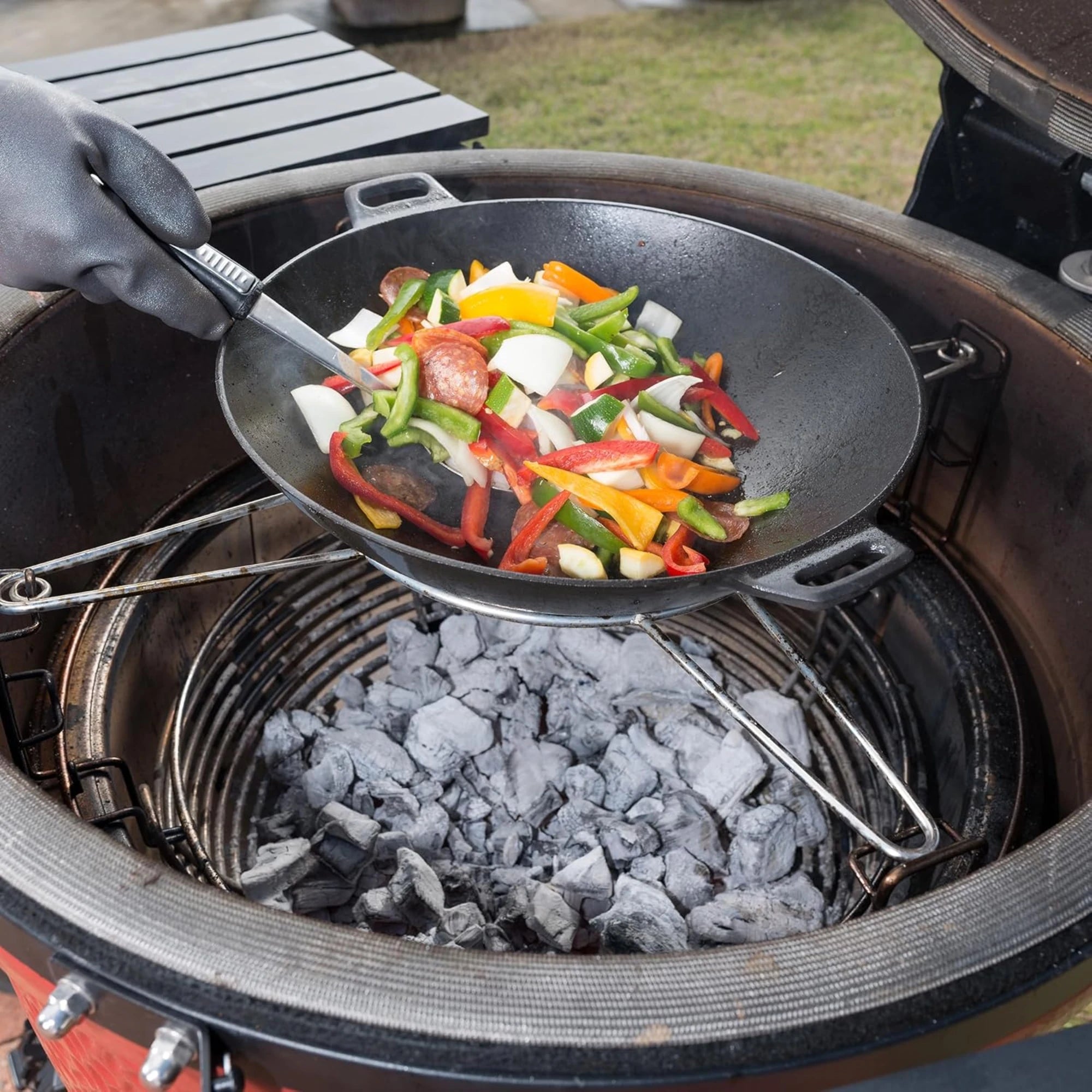 Kamado Joe KJ-XR Accessory Rack | Novaselectes 