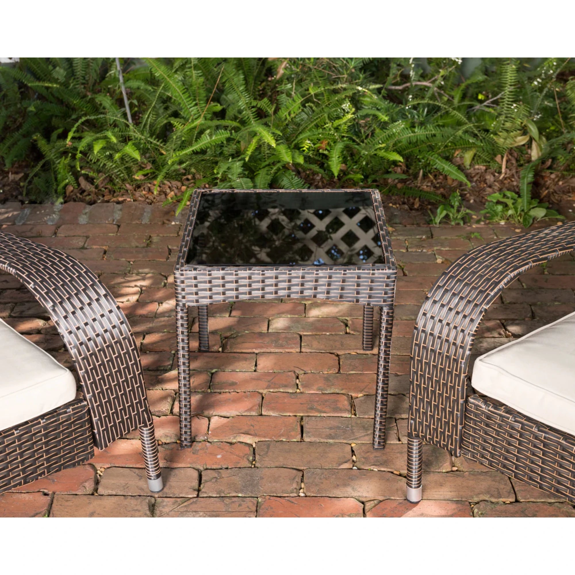 Well Traveled Living Coconino Wicker Chat Set | Novaselectes