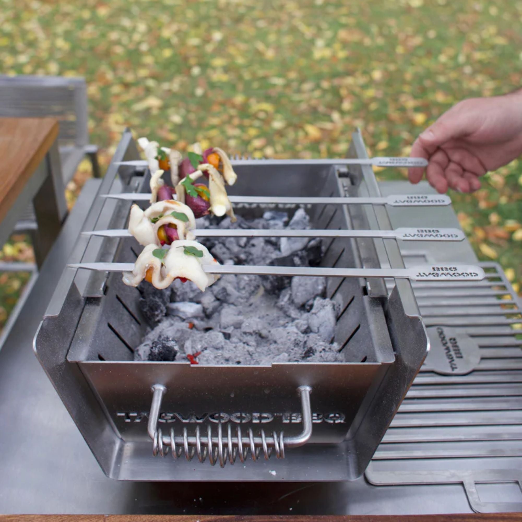 Tagwood BBQ89SS Set of 2 Stainless steel skewers | Novaselectes