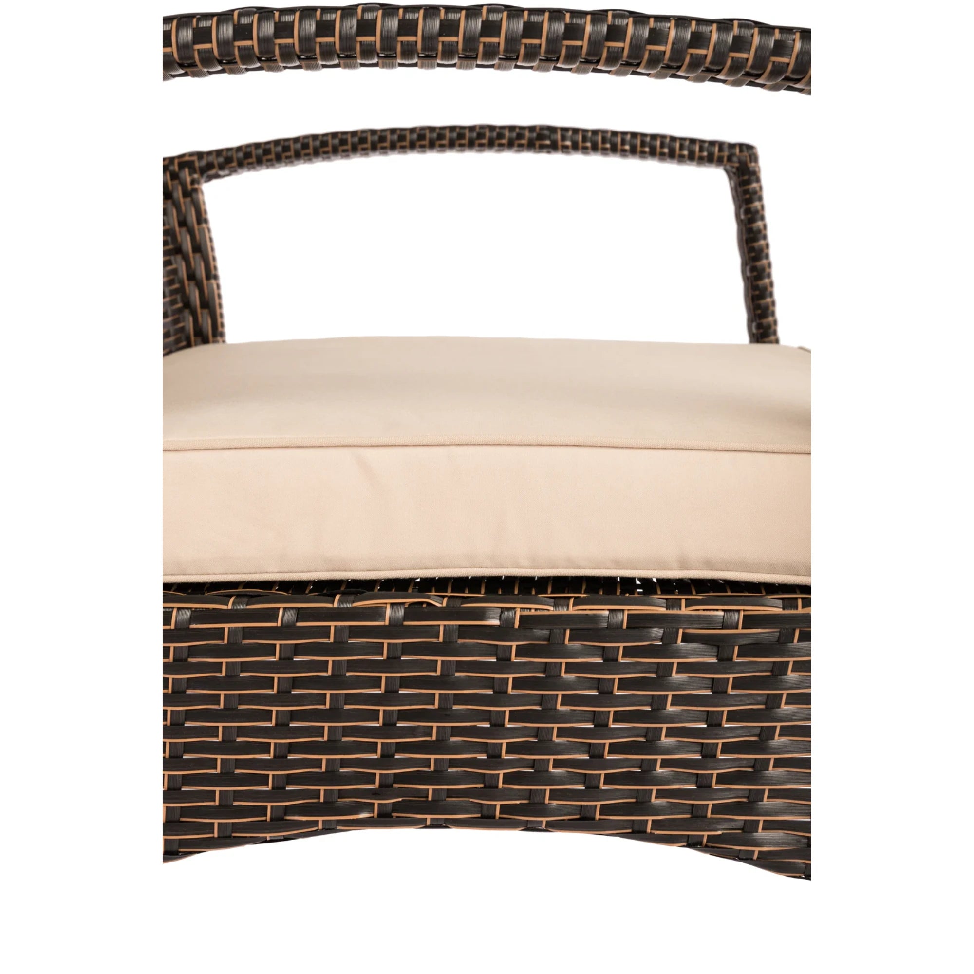 Well Traveled Living Bondi Wicker Outdoor Armchair | Novaselectes