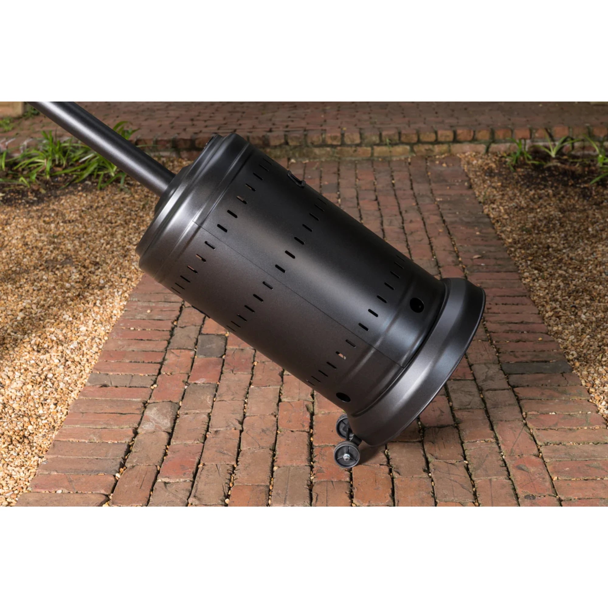 Well Traveled Living Espresso Finish Commercial Propane Gas Patio Heater | Novaselectes