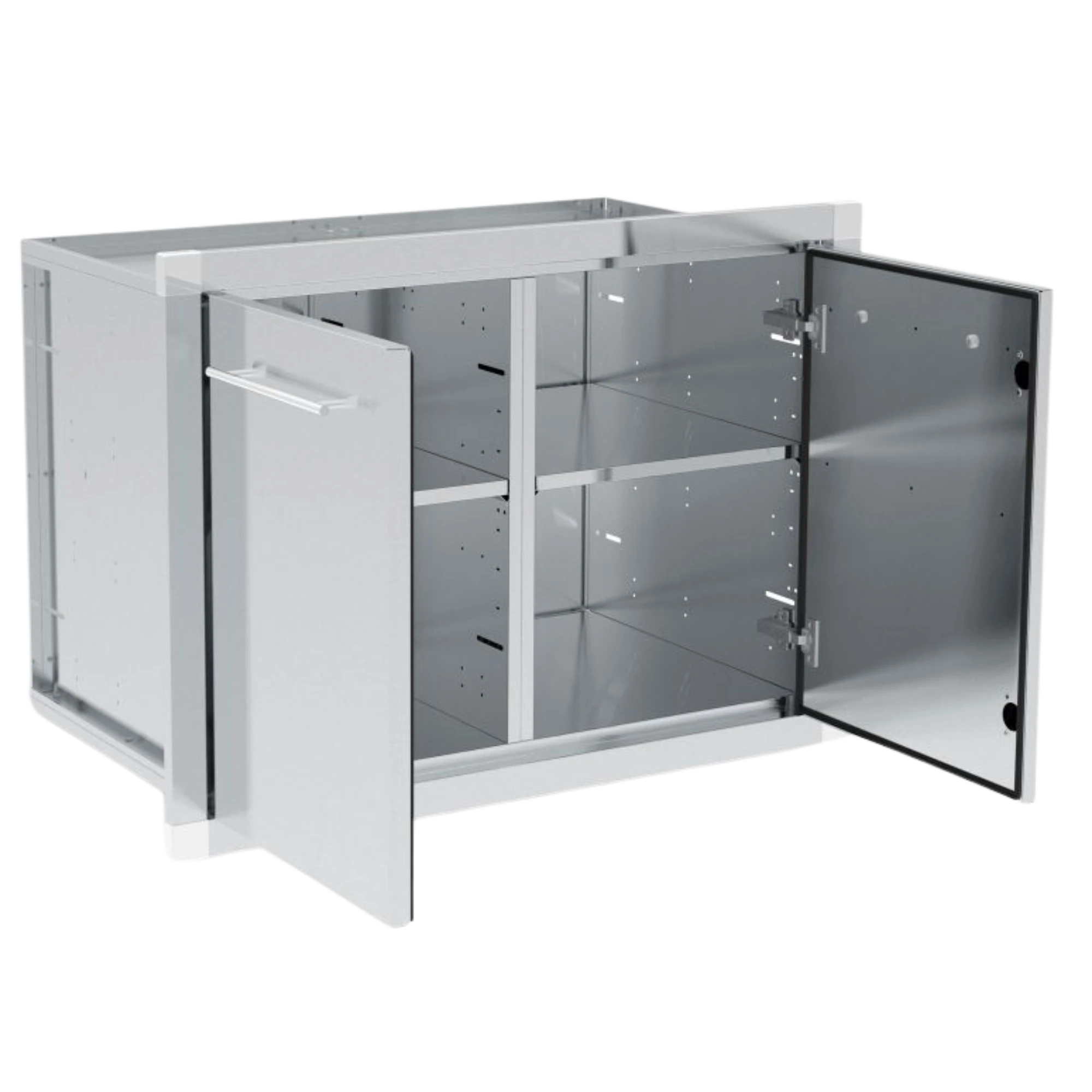 Broil King Stainless Steel Enclosed Double Drawer Assembly | Novaselectes